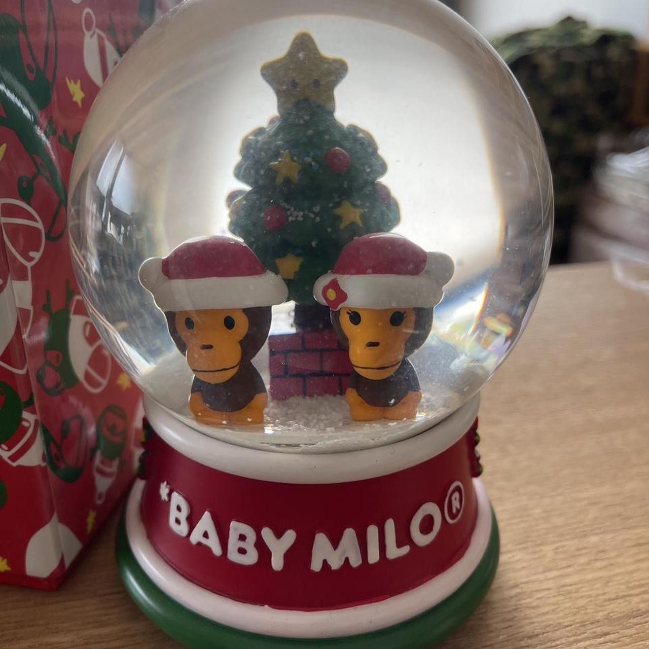 Bape Bape Milo Christmas Dome Music Ball Size ONE SIZE - 6 Thumbnail