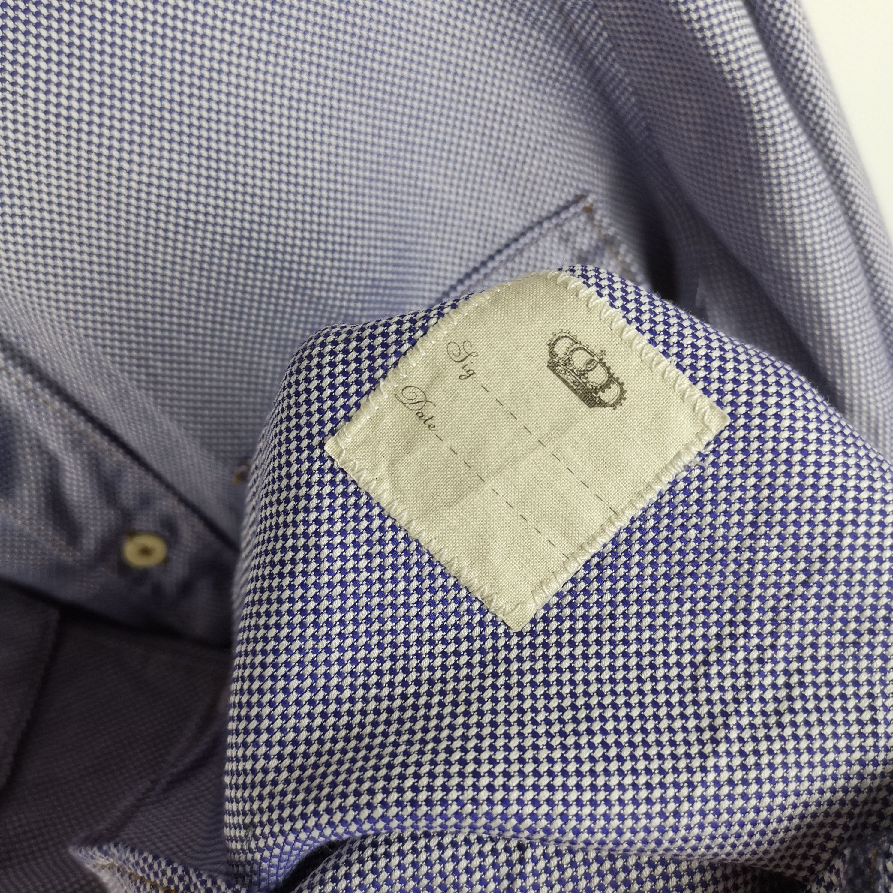 Grifoni Mauro Grifoni shirt classic made in italy 2 pocket Size US M / EU 48-50 / 2 - 10 Thumbnail