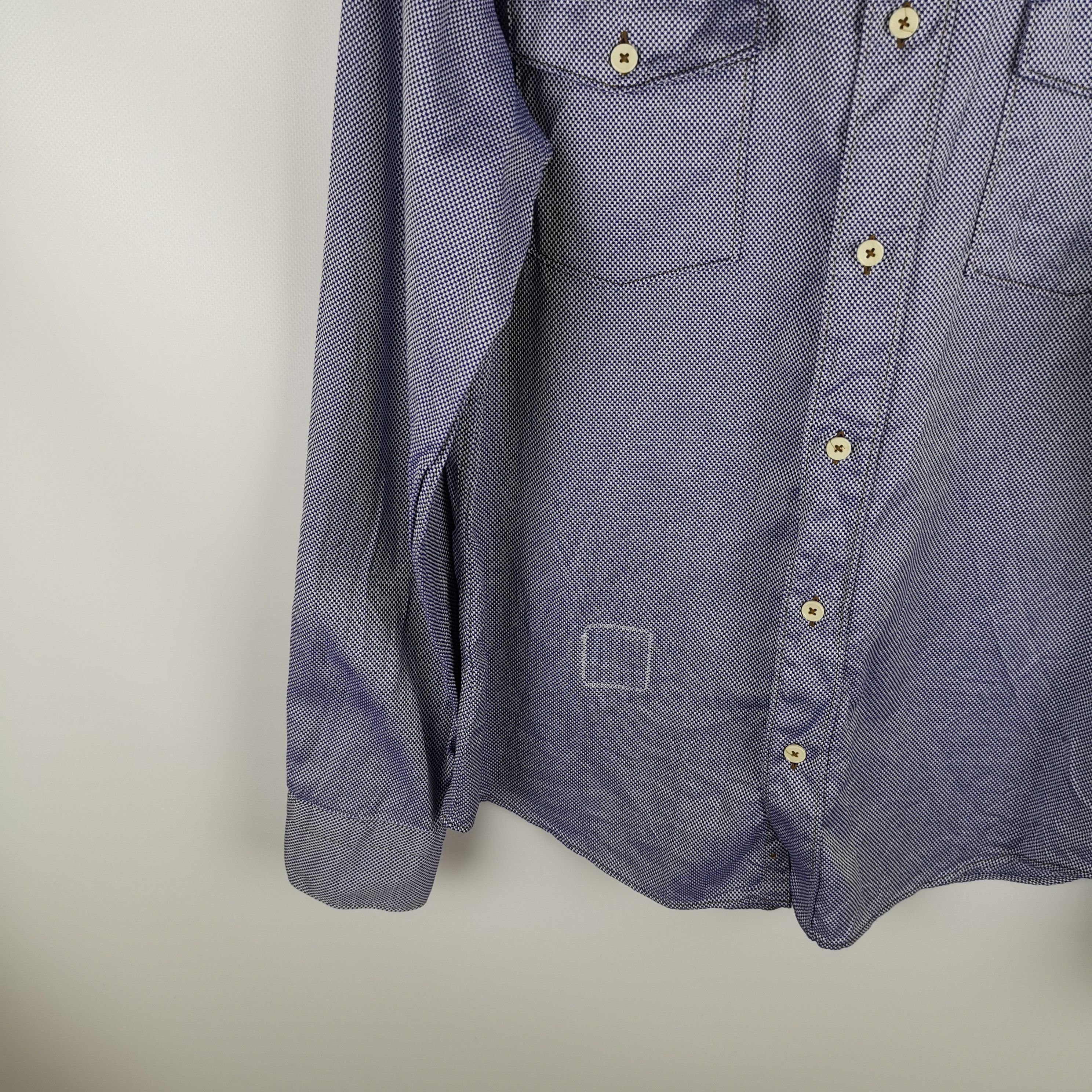 Grifoni Mauro Grifoni shirt classic made in italy 2 pocket Size US M / EU 48-50 / 2 - 5 Thumbnail