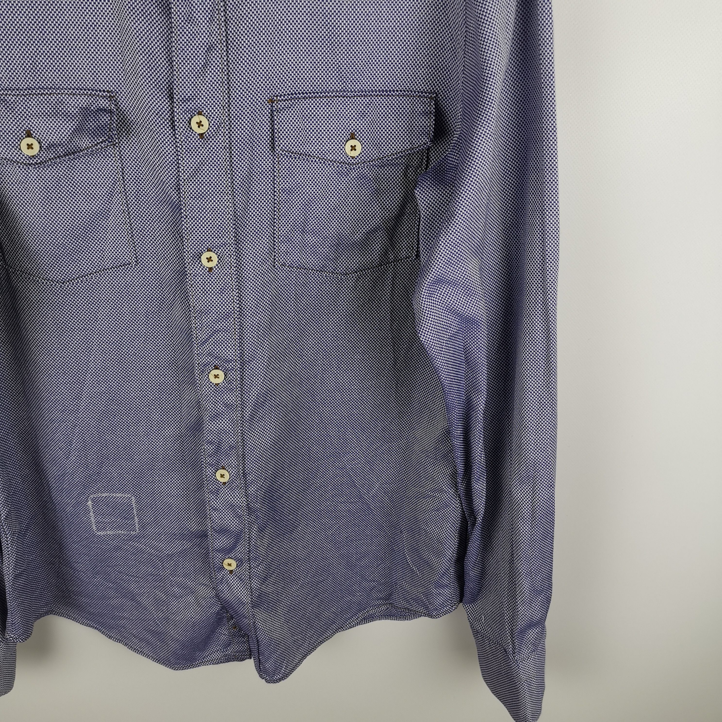 Grifoni Mauro Grifoni shirt classic made in italy 2 pocket Size US M / EU 48-50 / 2 - 4 Thumbnail