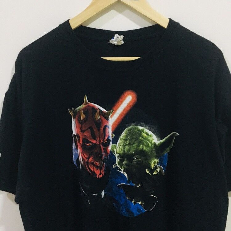 Star Wars Movie tshirt Vintage 90's Star Wars Episode 1 Size US XL / EU 56 / 4 - 2 Thumbnail