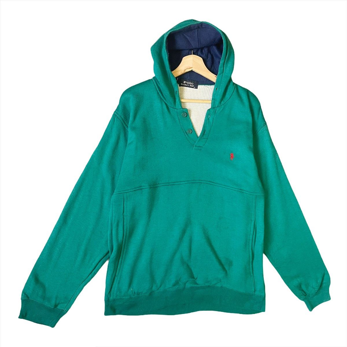 U.S. Polo Assn. Polo Small Pony Embroidered Rare Green Colour Hoodies Size M Size US M / EU 48-50 / 2 - 2 Thumbnail