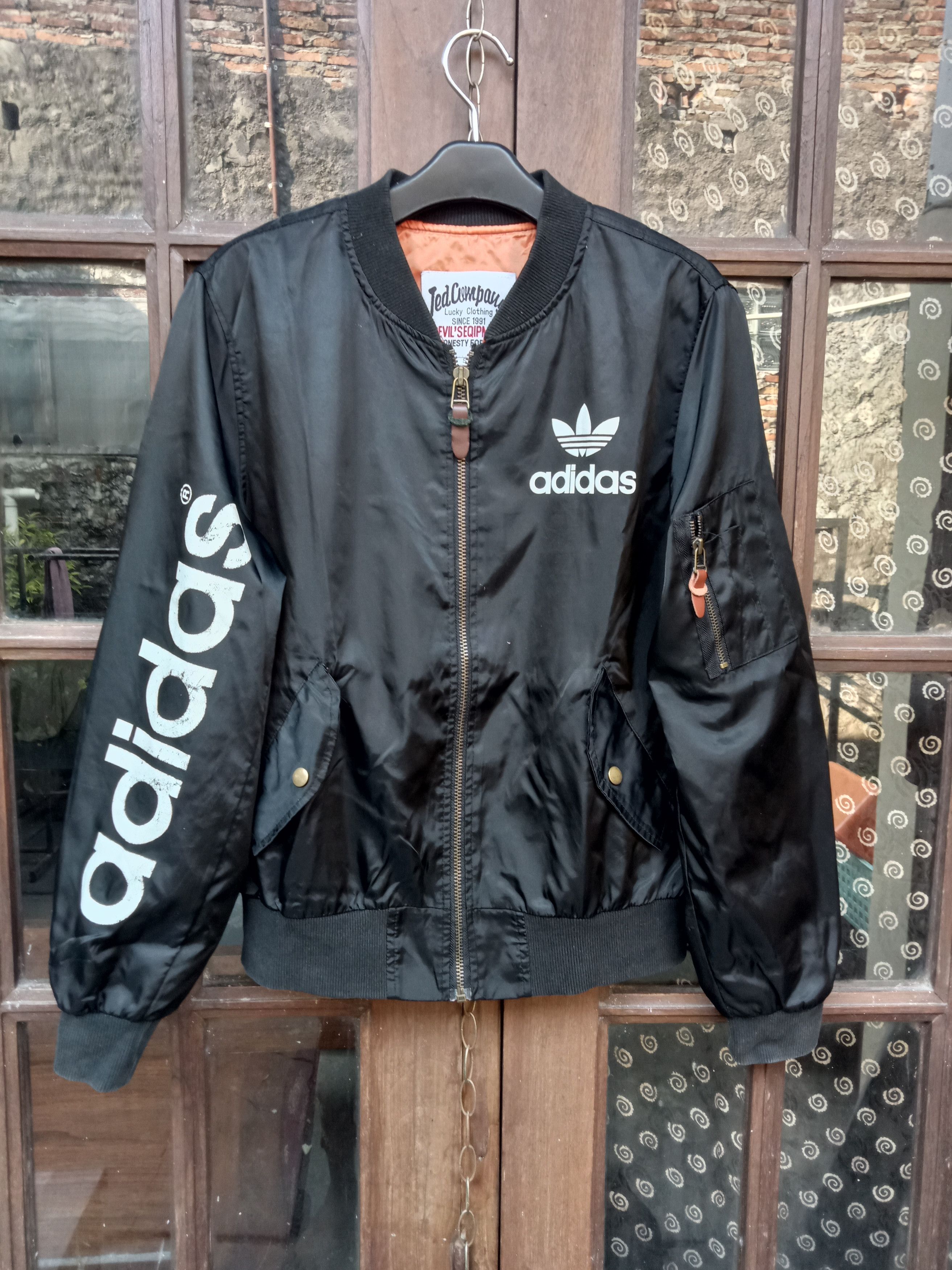 Adidas ADIDAS SPZL Haslingden BLACK JACKET *RARE* Sz. Small