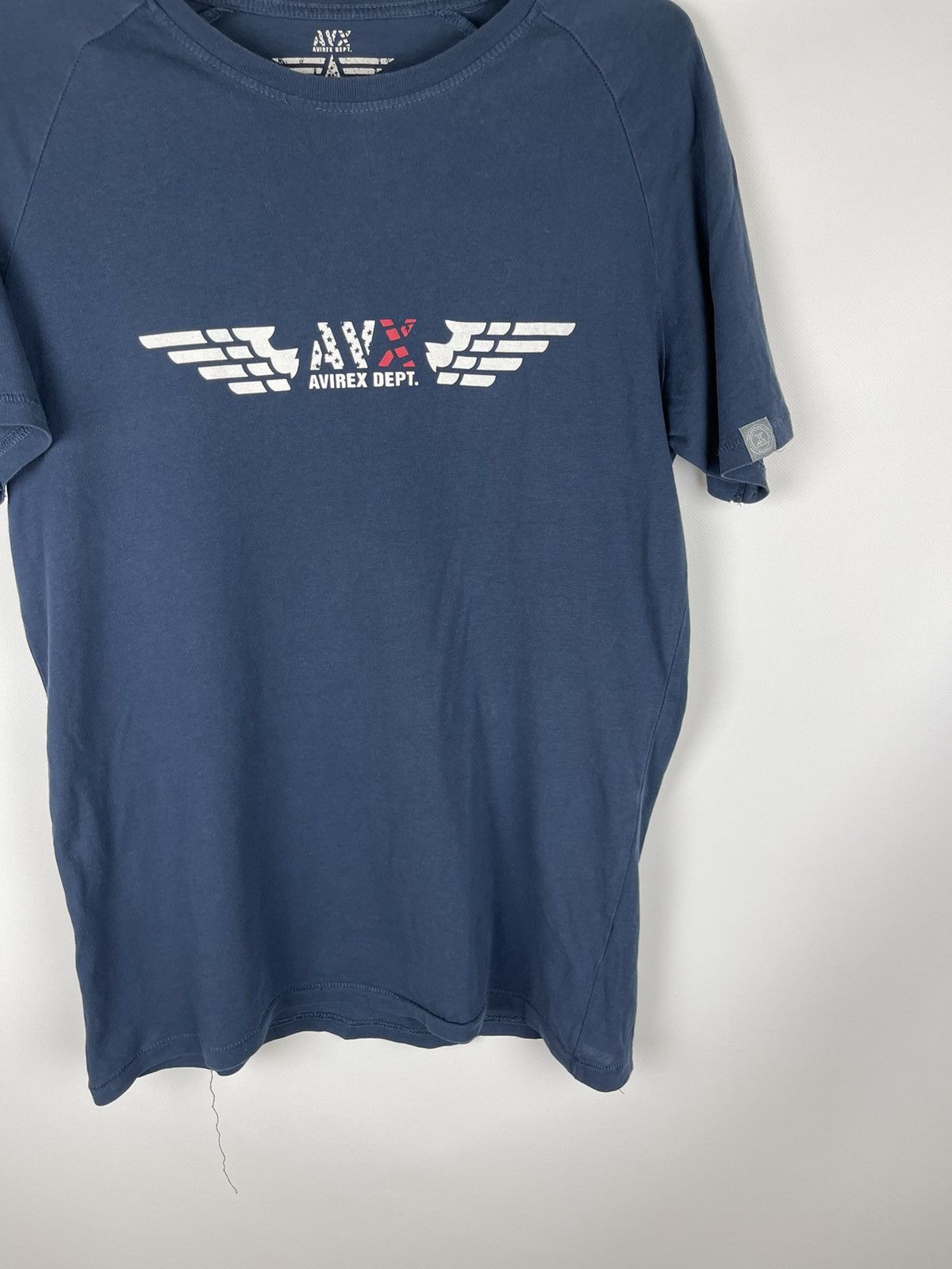 Avirex Avirex dept. Double big logo USA tee shirt Size US L / EU 52-54 / 3 - 5 Thumbnail
