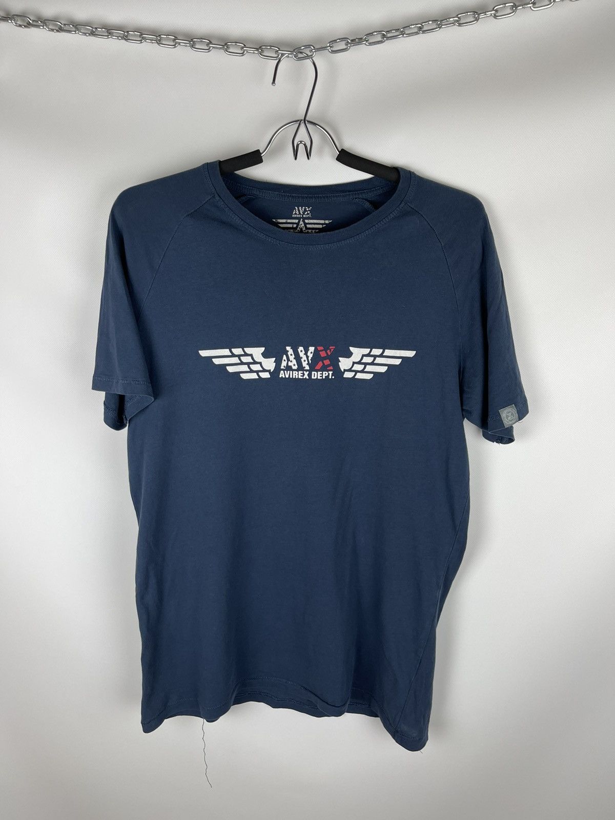 Avirex Avirex dept. Double big logo USA tee shirt Size US L / EU 52-54 / 3 - 1 Thumbnail