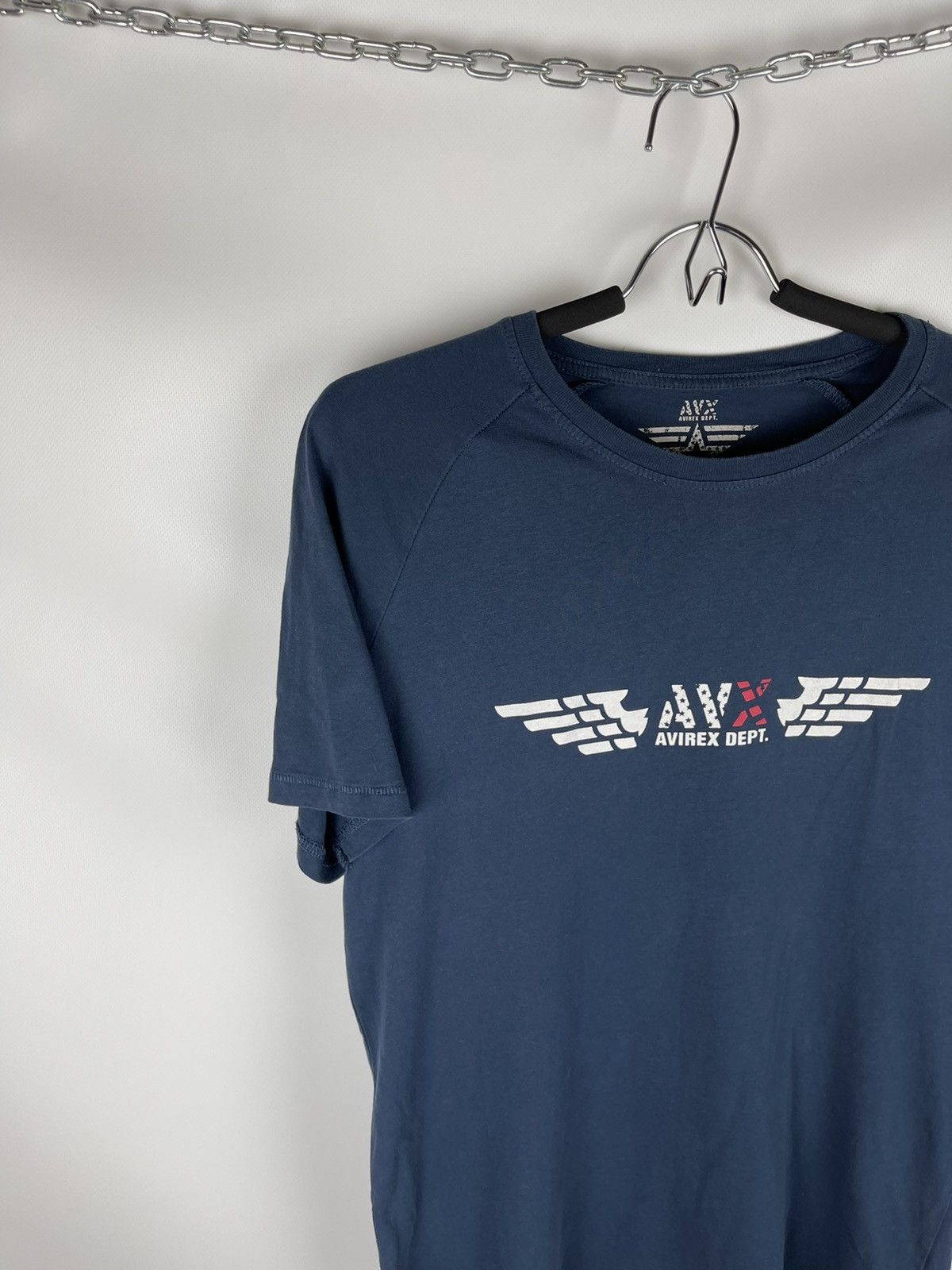 Avirex Avirex dept. Double big logo USA tee shirt Size US L / EU 52-54 / 3 - 3 Thumbnail