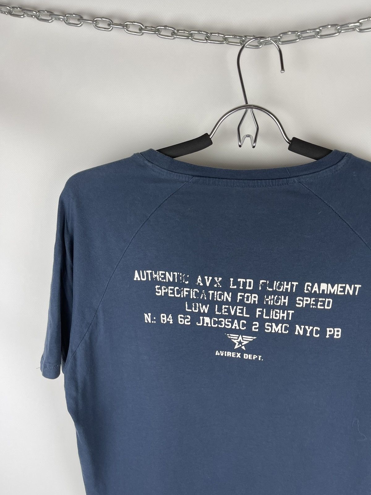Avirex Avirex dept. Double big logo USA tee shirt Size US L / EU 52-54 / 3 - 9 Thumbnail