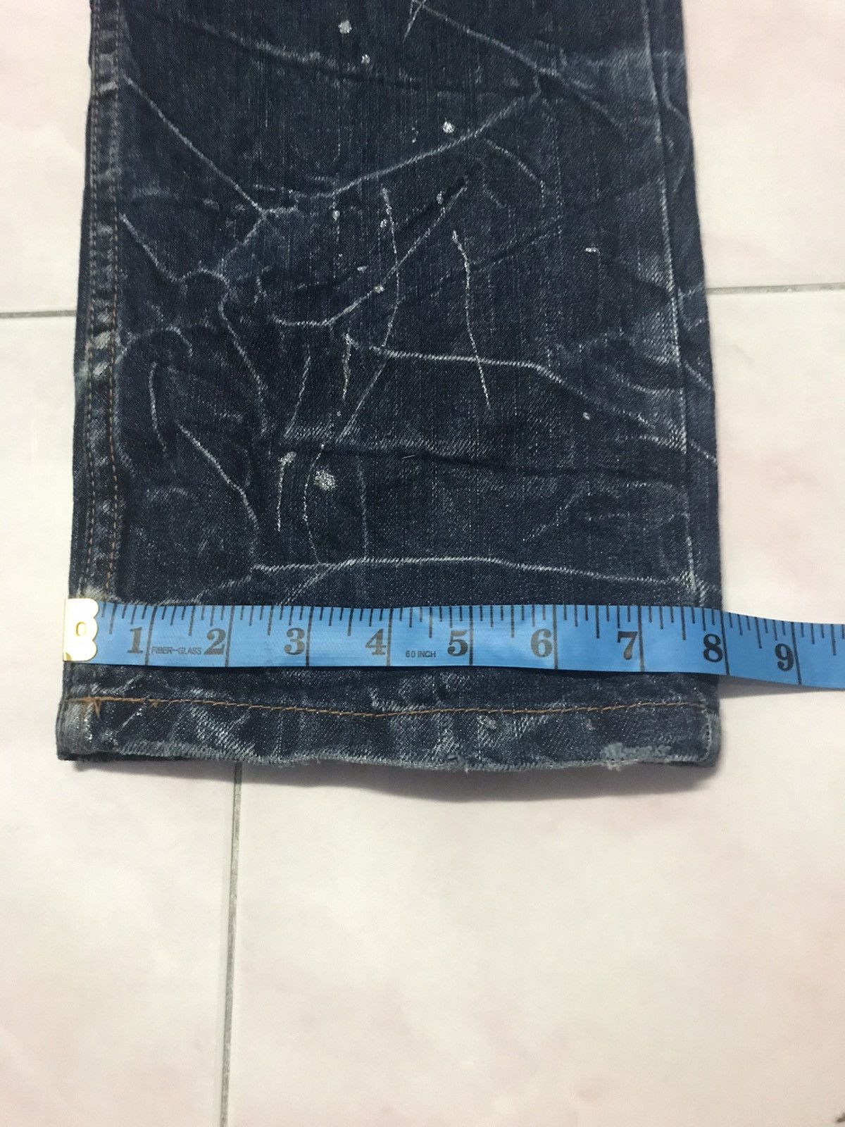 Japanese Brand Limited Design 🔥 Double Waist Nylaus Denim Size 32 Size US 32 / EU 48 - 16 Thumbnail