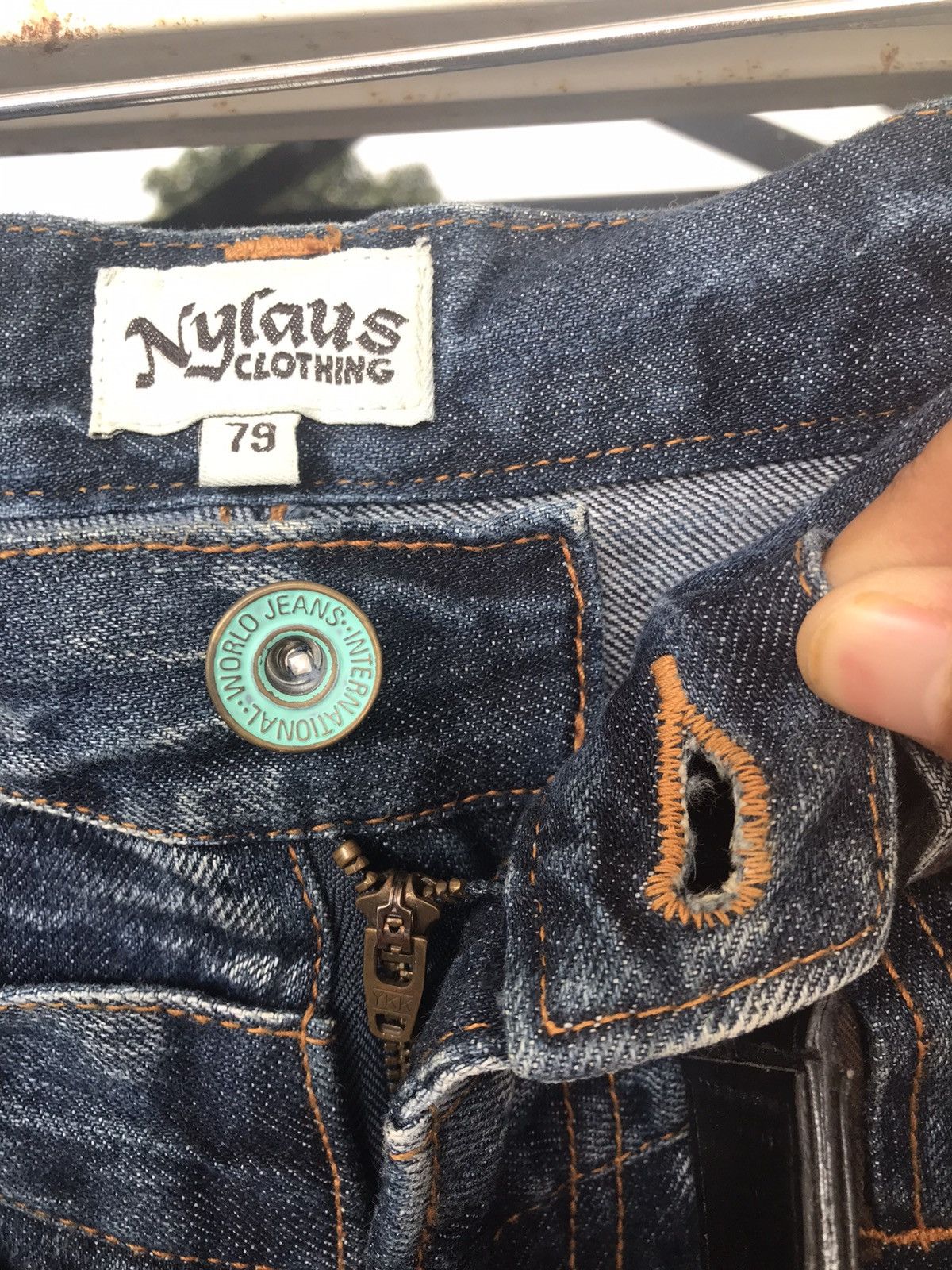 Japanese Brand Limited Design 🔥 Double Waist Nylaus Denim Size 32 Size US 32 / EU 48 - 9 Thumbnail