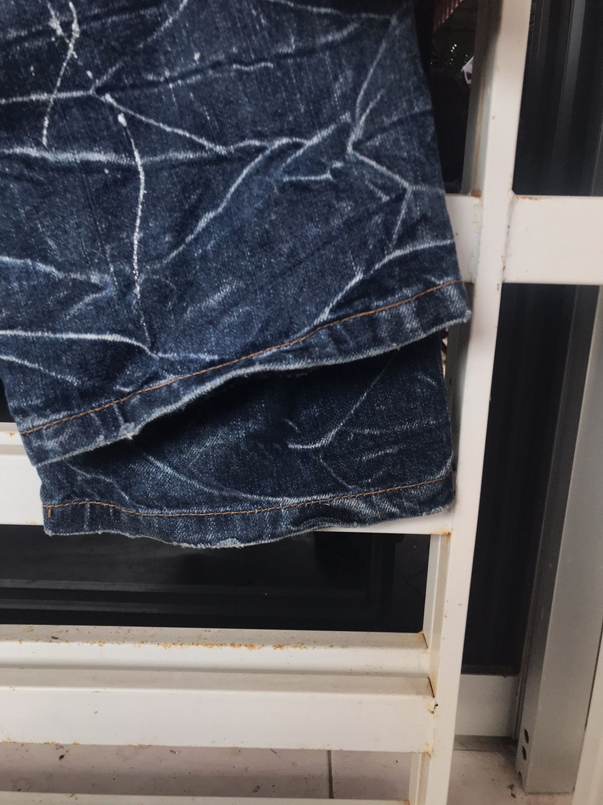 Japanese Brand Limited Design 🔥 Double Waist Nylaus Denim Size 32 Size US 32 / EU 48 - 7 Thumbnail