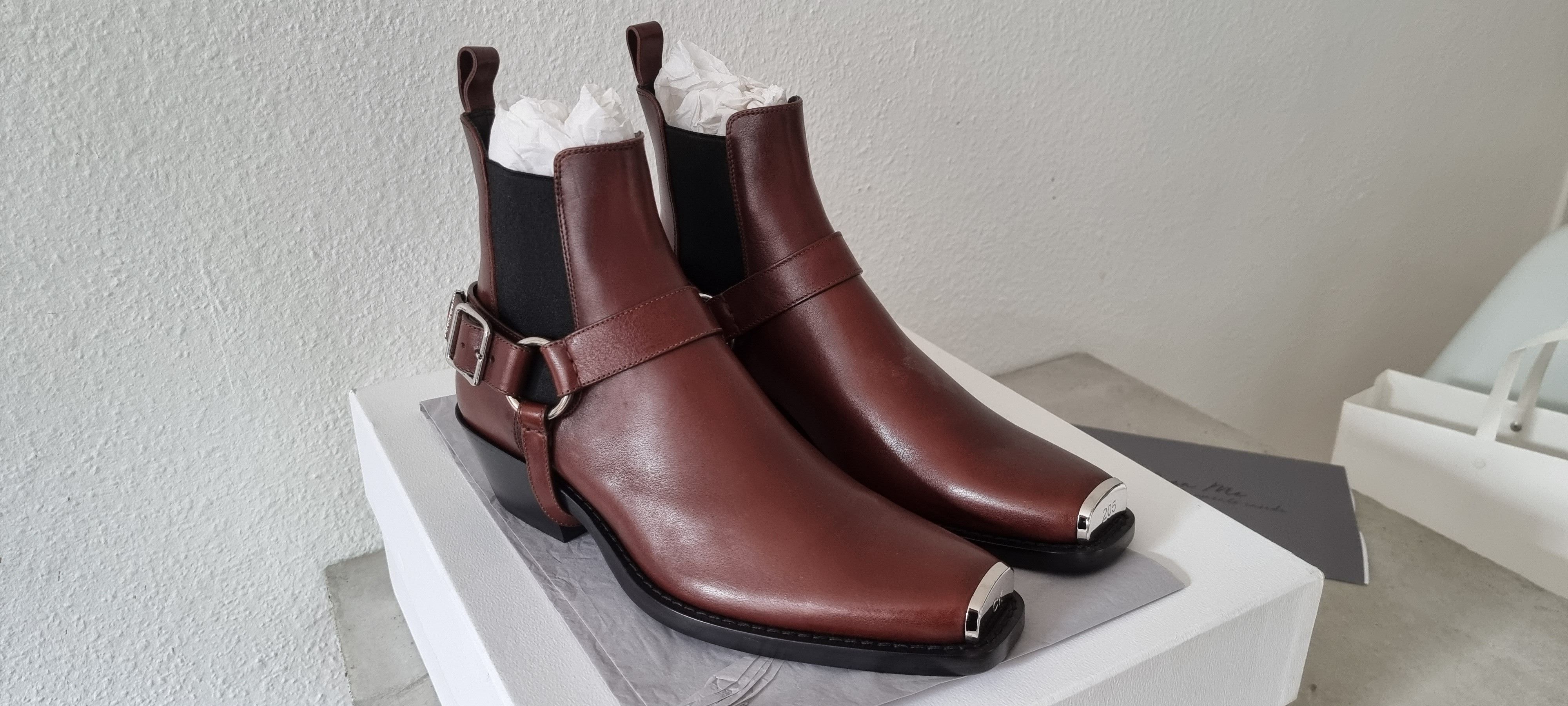 Calvin klein 205w39nyc on sale harness boots