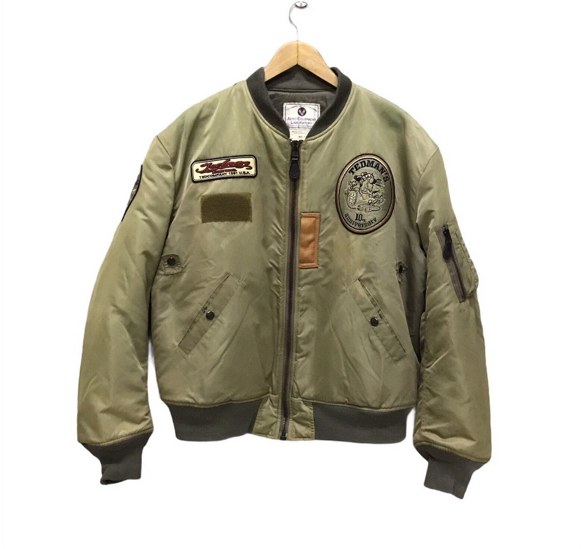 Military × Sukajan Souvenir Jacket × Tedman Tedman Air