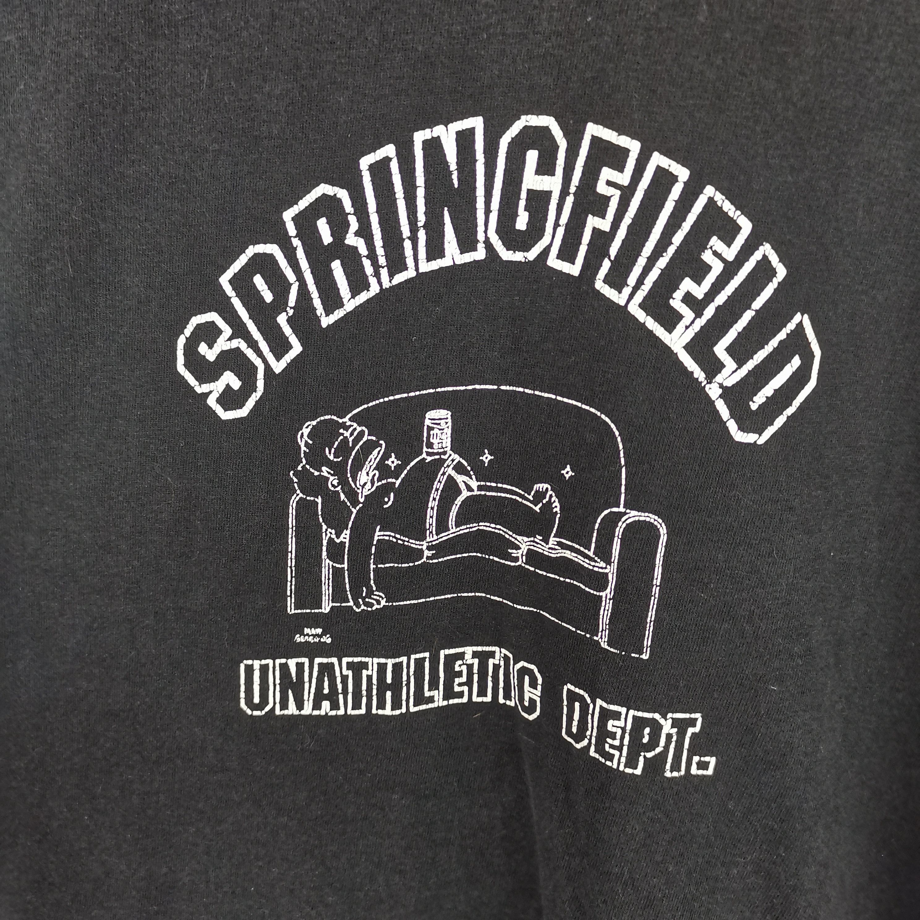 The Simpsons The Simpsons vintage 2006 Springfield unatlethic dept. Size US XL / EU 56 / 4 - 3 Thumbnail