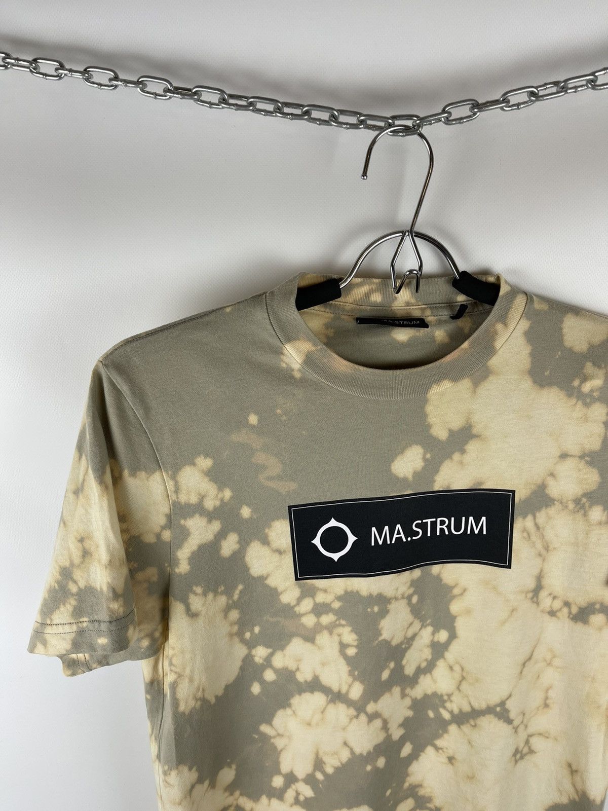 Massimo Osti Ma.Strum tie dye box logo tee shirt Size US XS / EU 42 / 0 - 2 Thumbnail