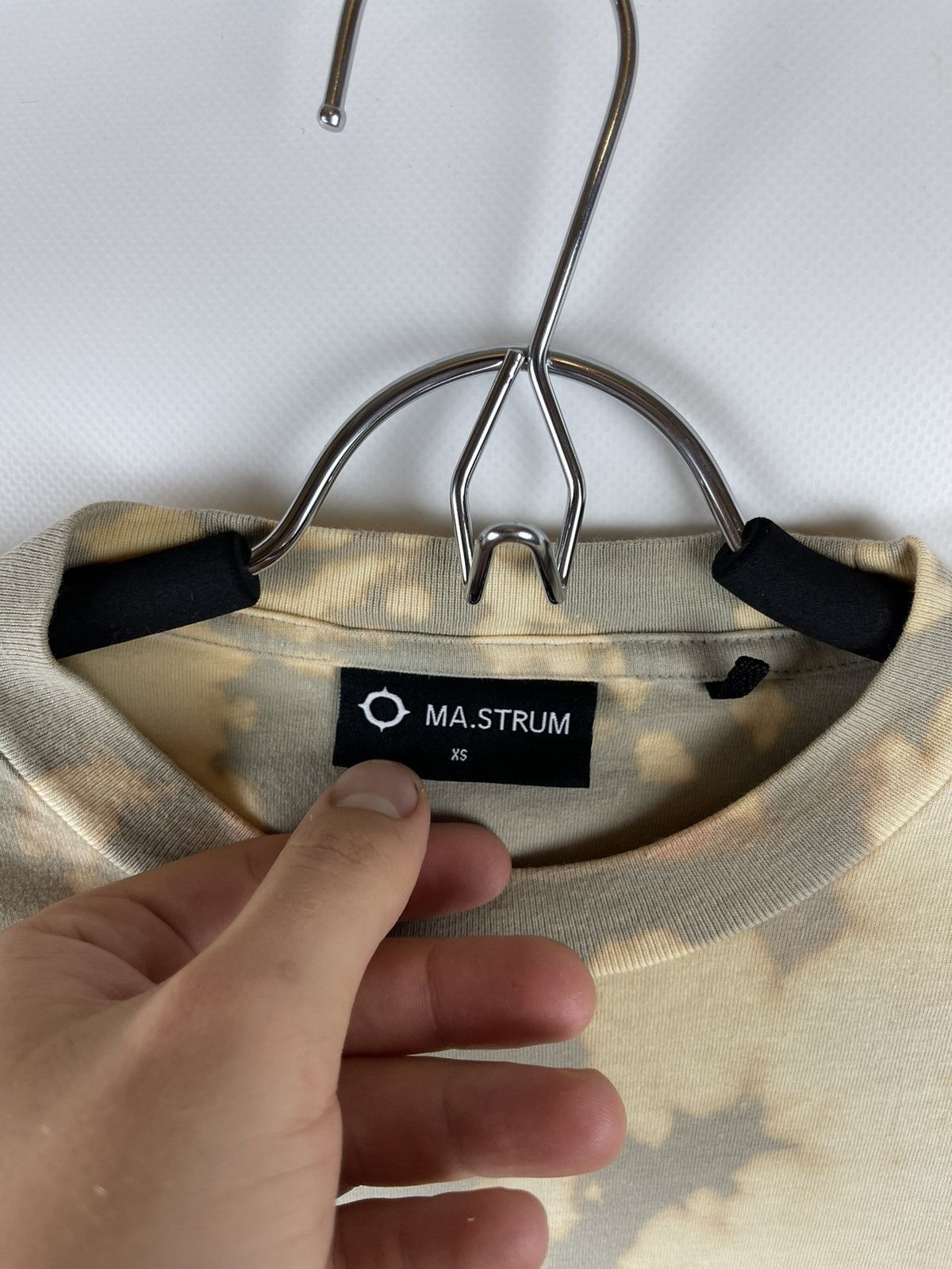 Massimo Osti Ma.Strum tie dye box logo tee shirt Size US XS / EU 42 / 0 - 7 Thumbnail