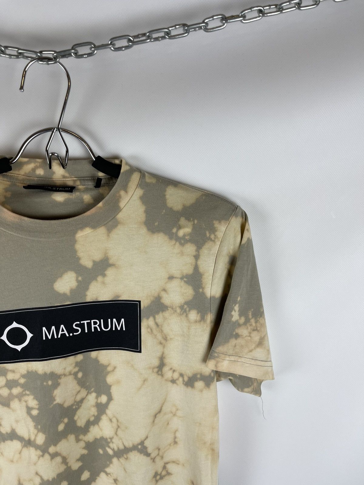 Massimo Osti Ma.Strum tie dye box logo tee shirt Size US XS / EU 42 / 0 - 4 Thumbnail