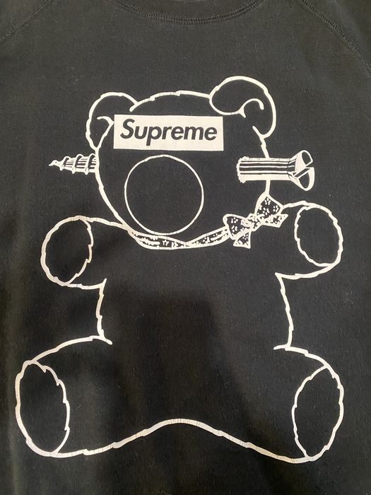 Supreme Supreme x Undercover Bear Crewneck Black Large | Grailed