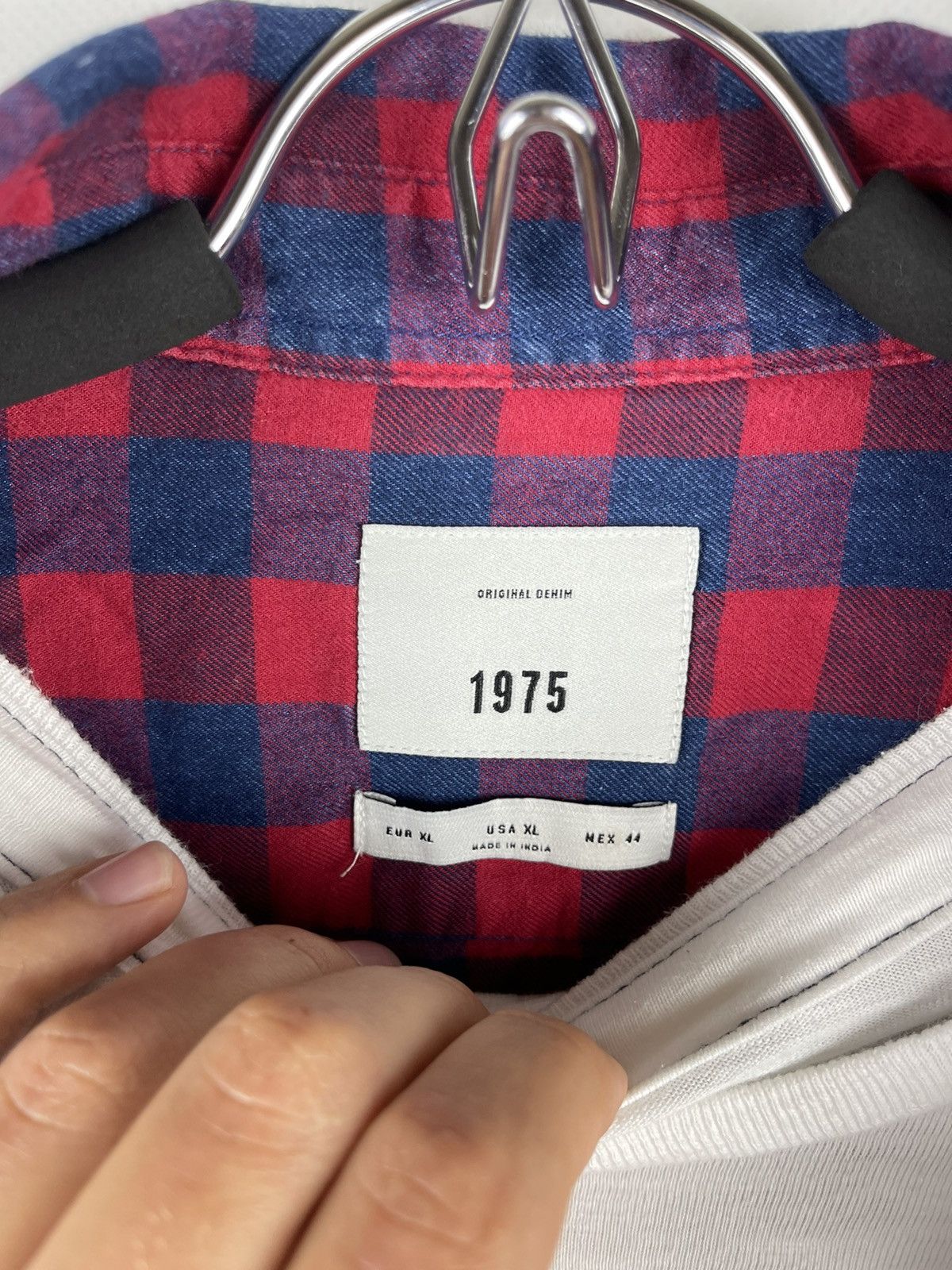 Flannel Flannel Checkered shirt travis Scott style Size US XL / EU 56 / 4 - 6 Thumbnail