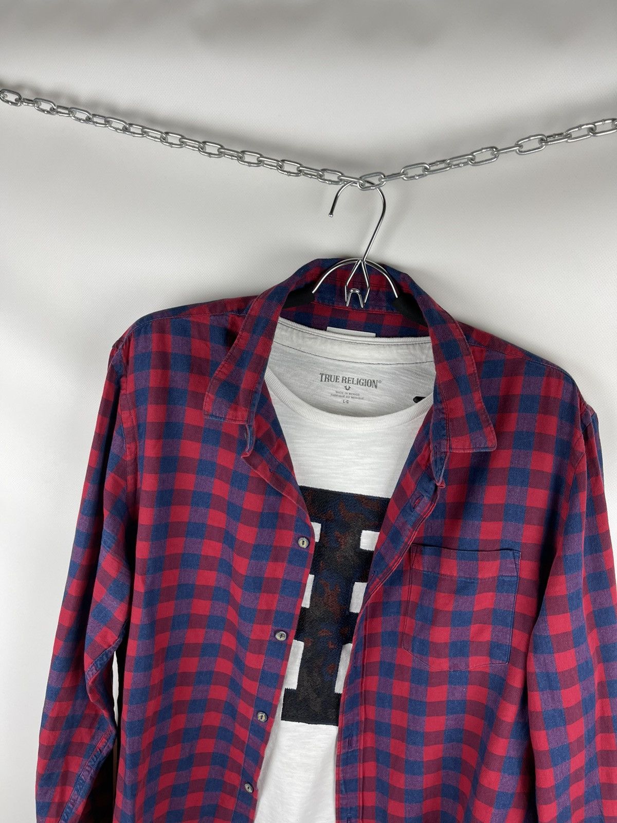 Flannel Flannel Checkered shirt travis Scott style Size US XL / EU 56 / 4 - 2 Thumbnail