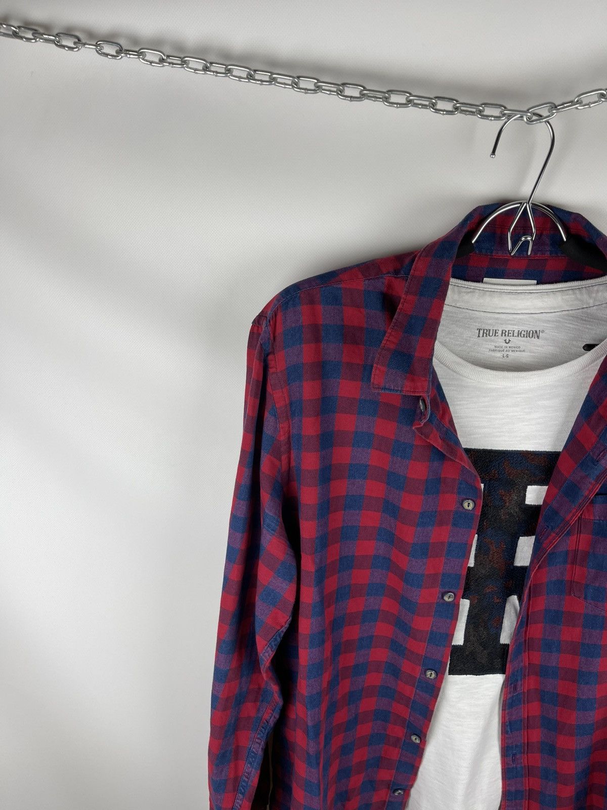 Flannel Flannel Checkered shirt travis Scott style Size US XL / EU 56 / 4 - 5 Thumbnail