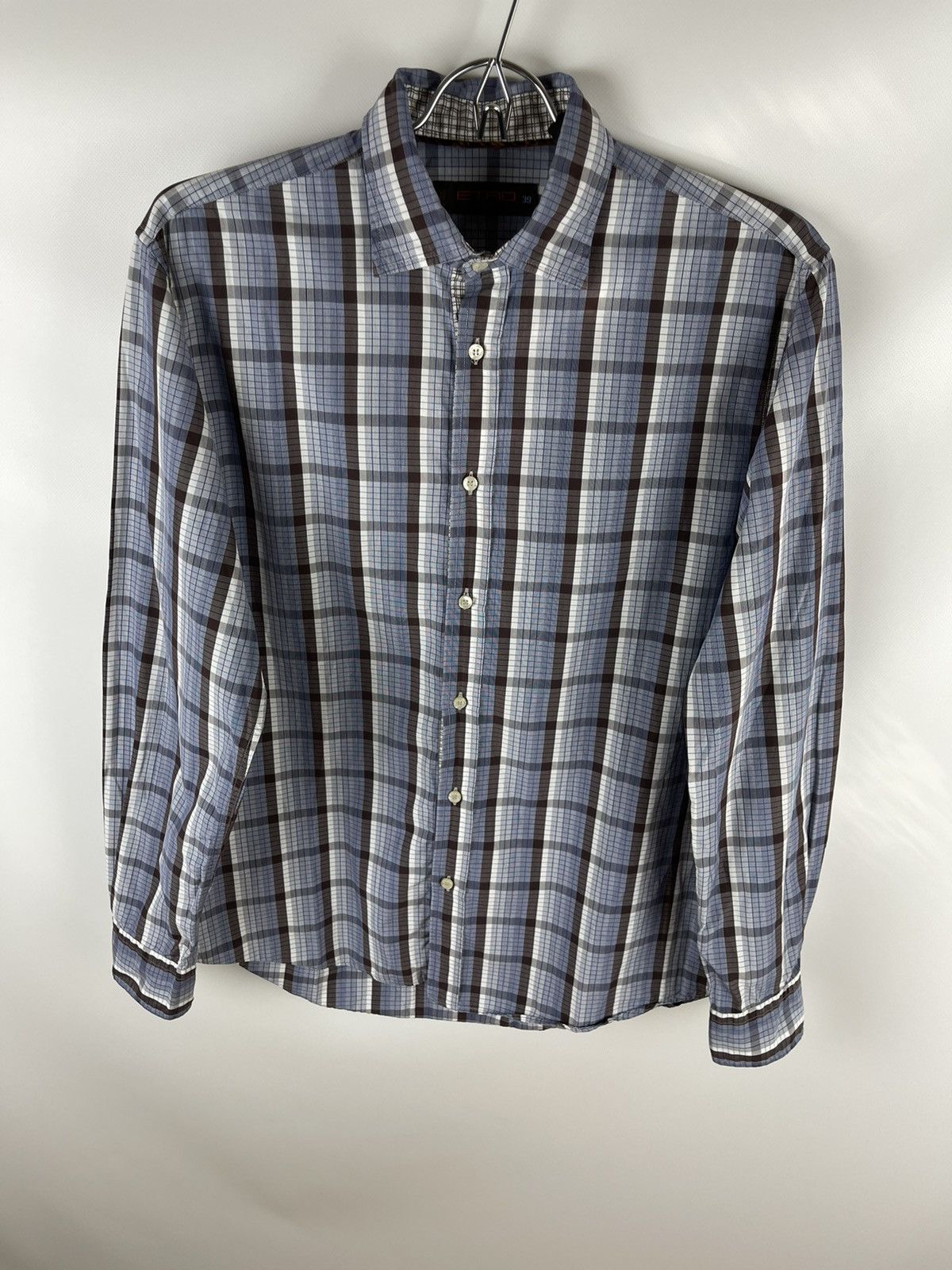 Etro Etro made in Italy check plaid classic shirt Size US S / EU 44-46 / 1 - 5 Thumbnail