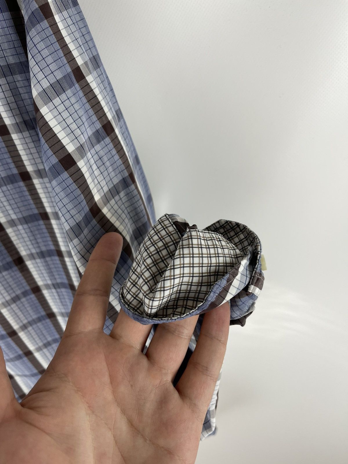 Etro Etro made in Italy check plaid classic shirt Size US S / EU 44-46 / 1 - 6 Thumbnail