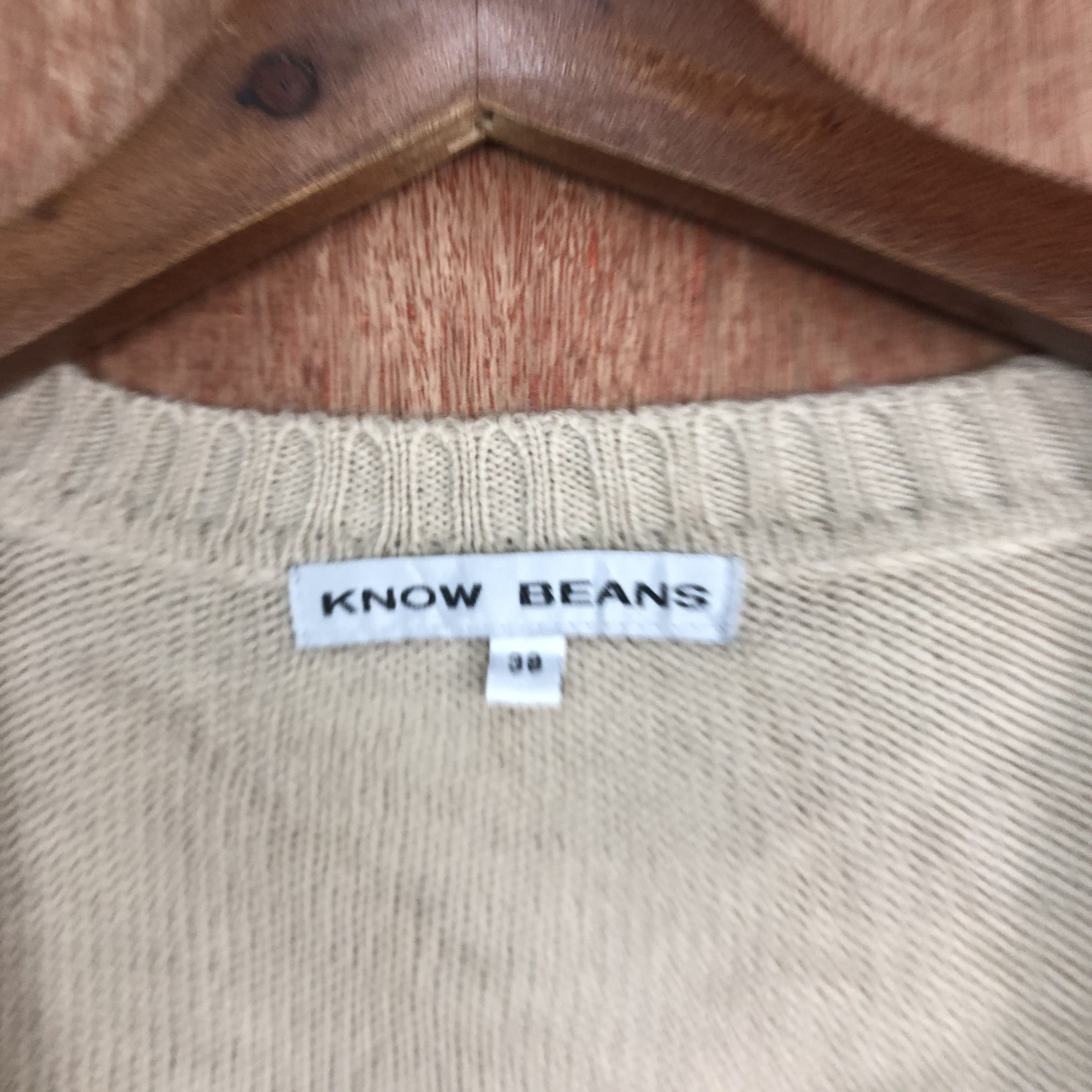 Aran Isles Knitwear × Japanese Brand DLL Know Beans Brown Long Cardigan cable knitwear #c539 Size US XS / EU 42 / 0 - 8 Thumbnail