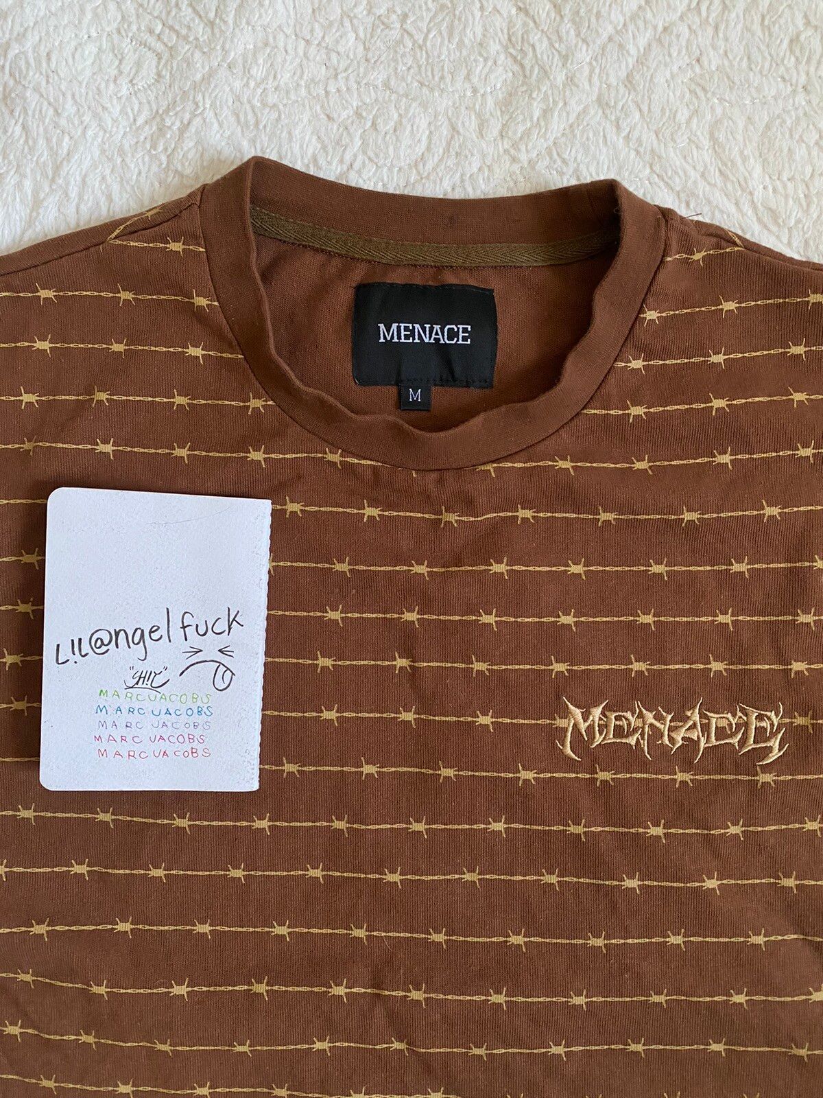 Menace Menace All Over Barbed Wire Tee Size US M / EU 48-50 / 2 - 2 Preview