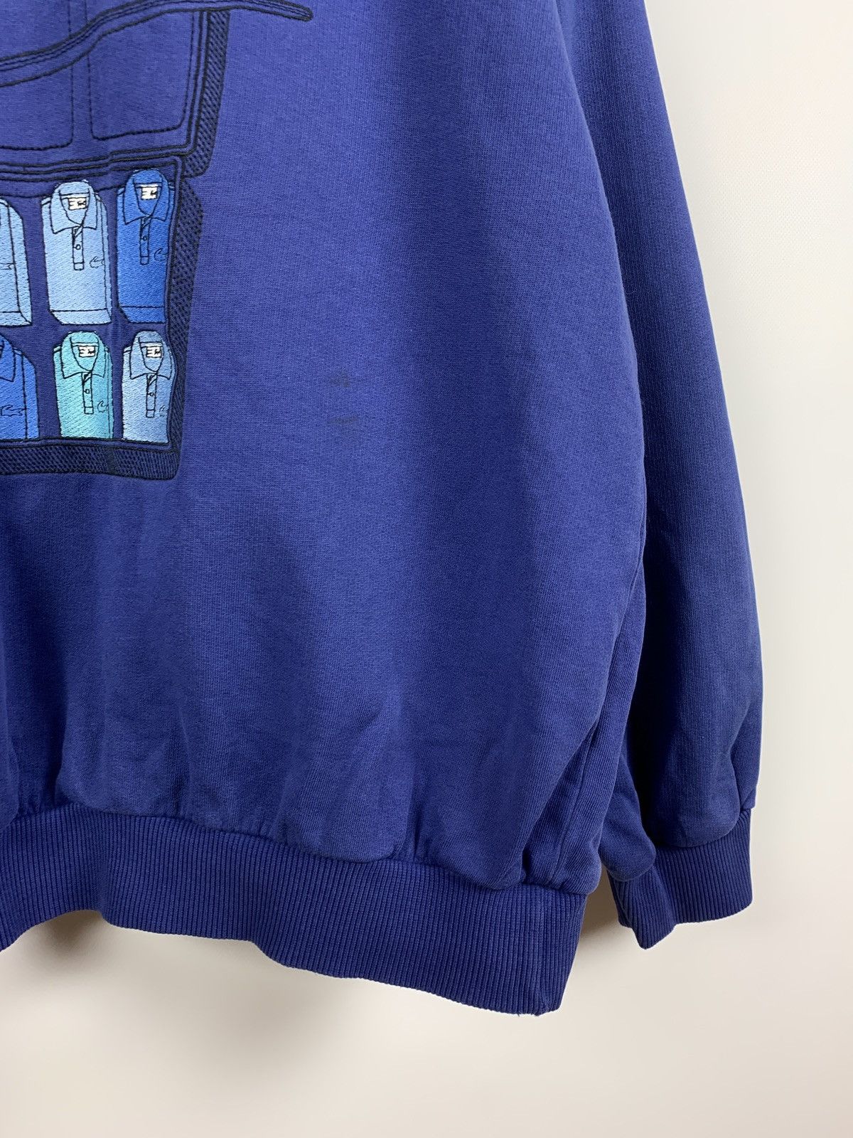 Lacoste 80s Vintage Lacoste Rare Sweatshirt Size 5 Made In France Size US L / EU 52-54 / 3 - 7 Thumbnail