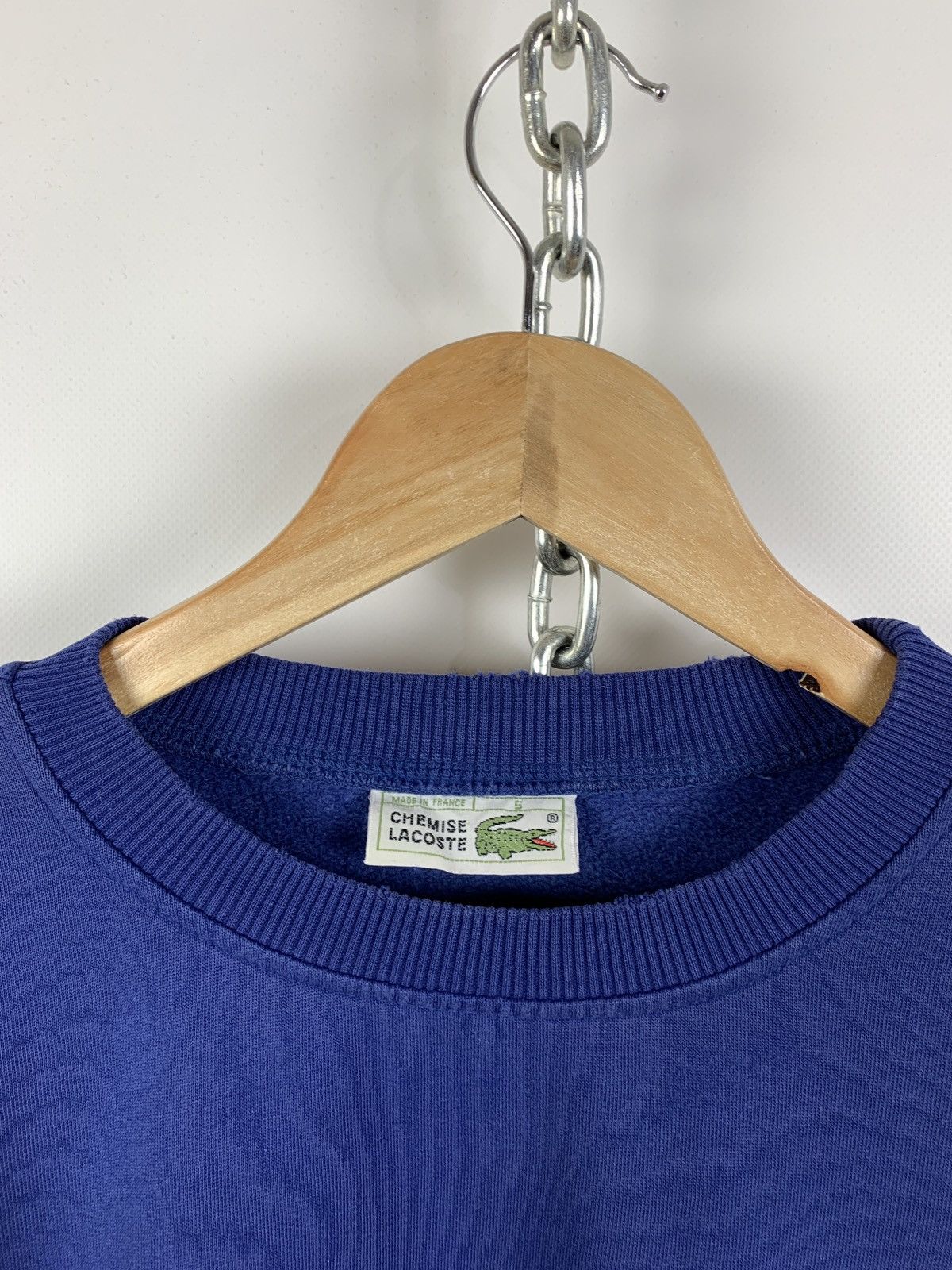Lacoste 80s Vintage Lacoste Rare Sweatshirt Size 5 Made In France Size US L / EU 52-54 / 3 - 10 Thumbnail