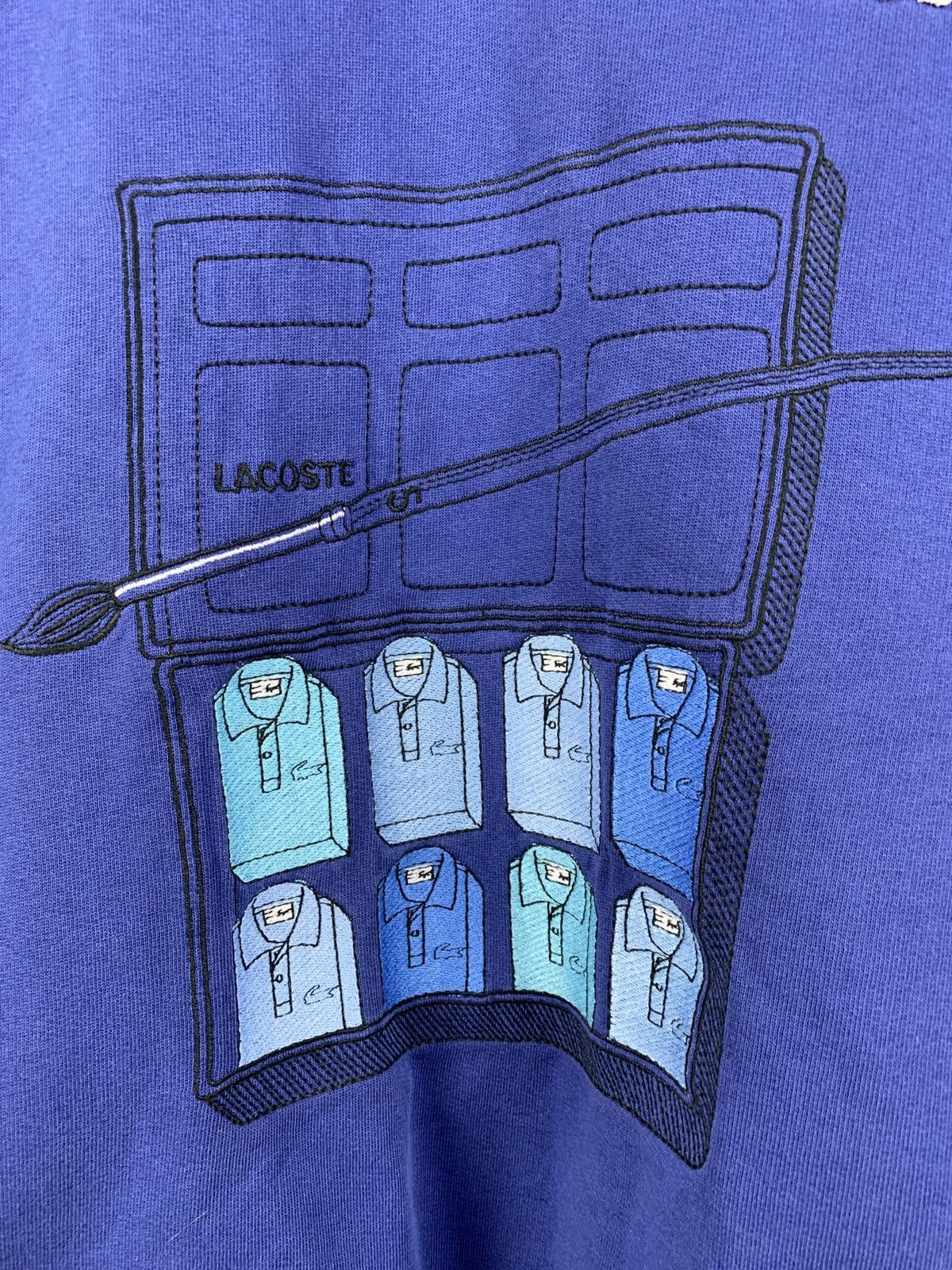 Lacoste 80s Vintage Lacoste Rare Sweatshirt Size 5 Made In France Size US L / EU 52-54 / 3 - 6 Thumbnail