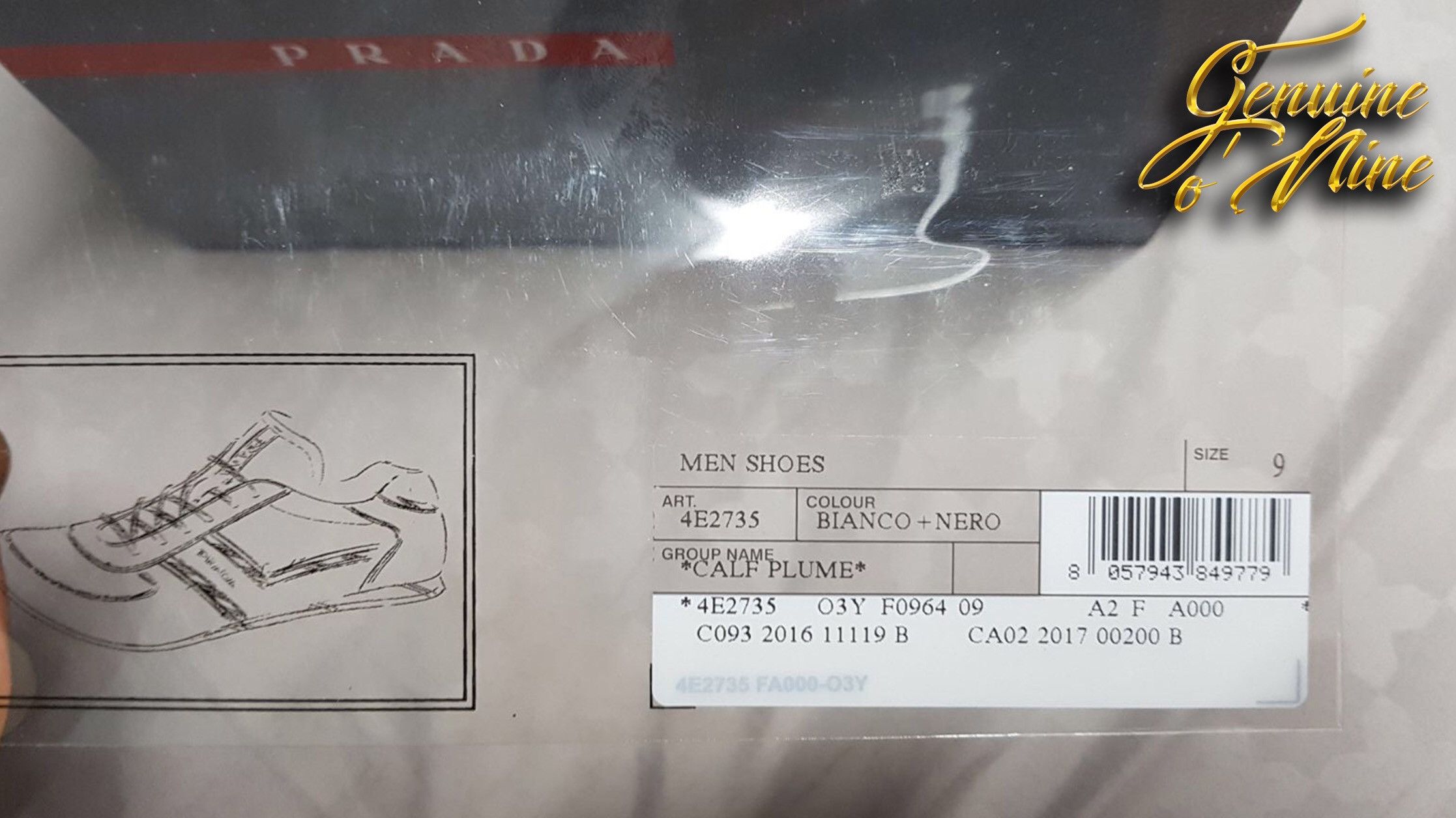 Calf Plume NERO 4E2735