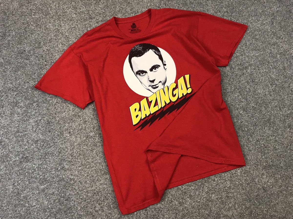 Japanese Brand Big Bang Theory “Bazinga” t-shirt Size US XL / EU 56 / 4 - 3 Thumbnail