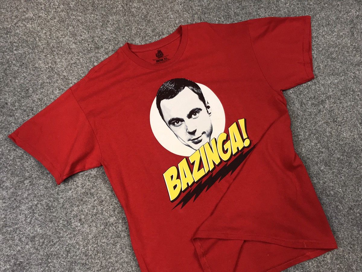 Japanese Brand Big Bang Theory “Bazinga” t-shirt Size US XL / EU 56 / 4 - 8 Thumbnail