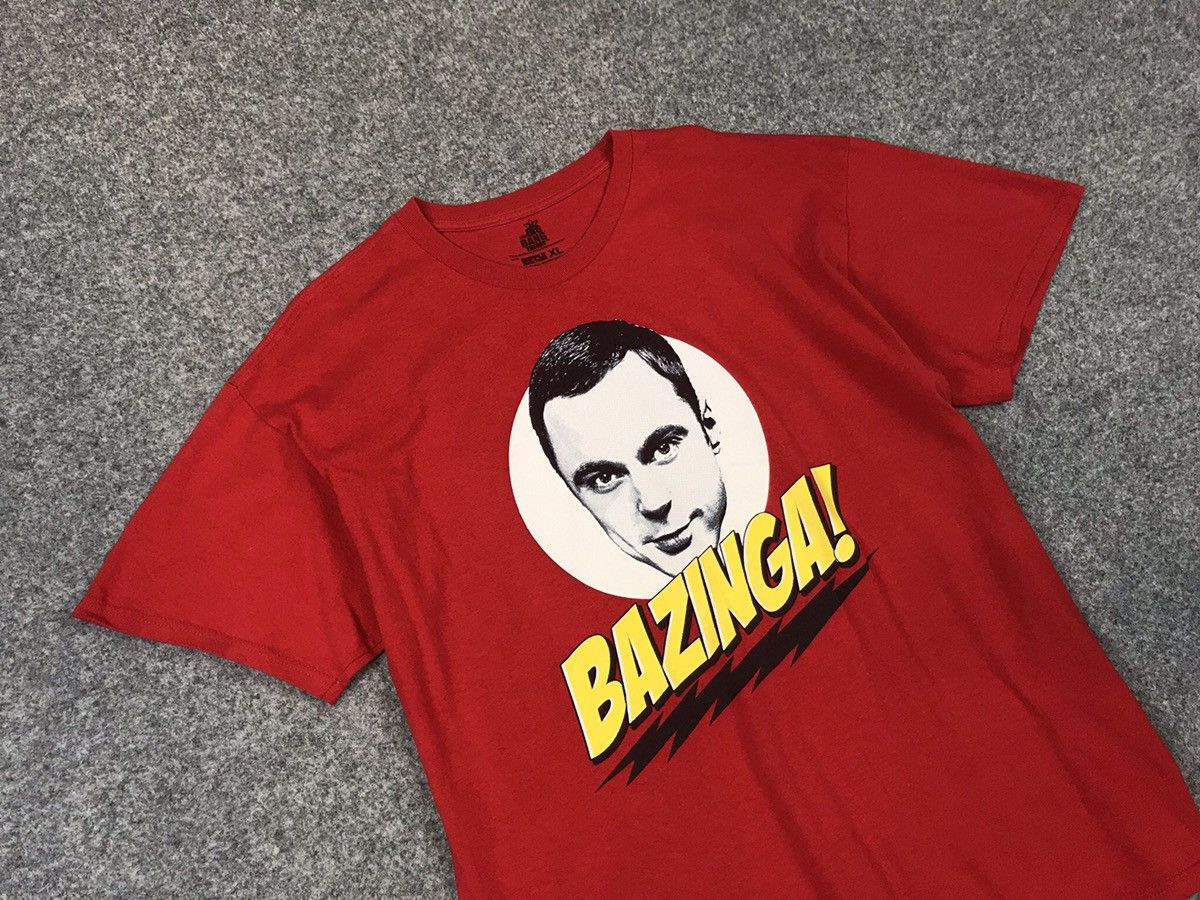Japanese Brand Big Bang Theory “Bazinga” t-shirt Size US XL / EU 56 / 4 - 1 Thumbnail