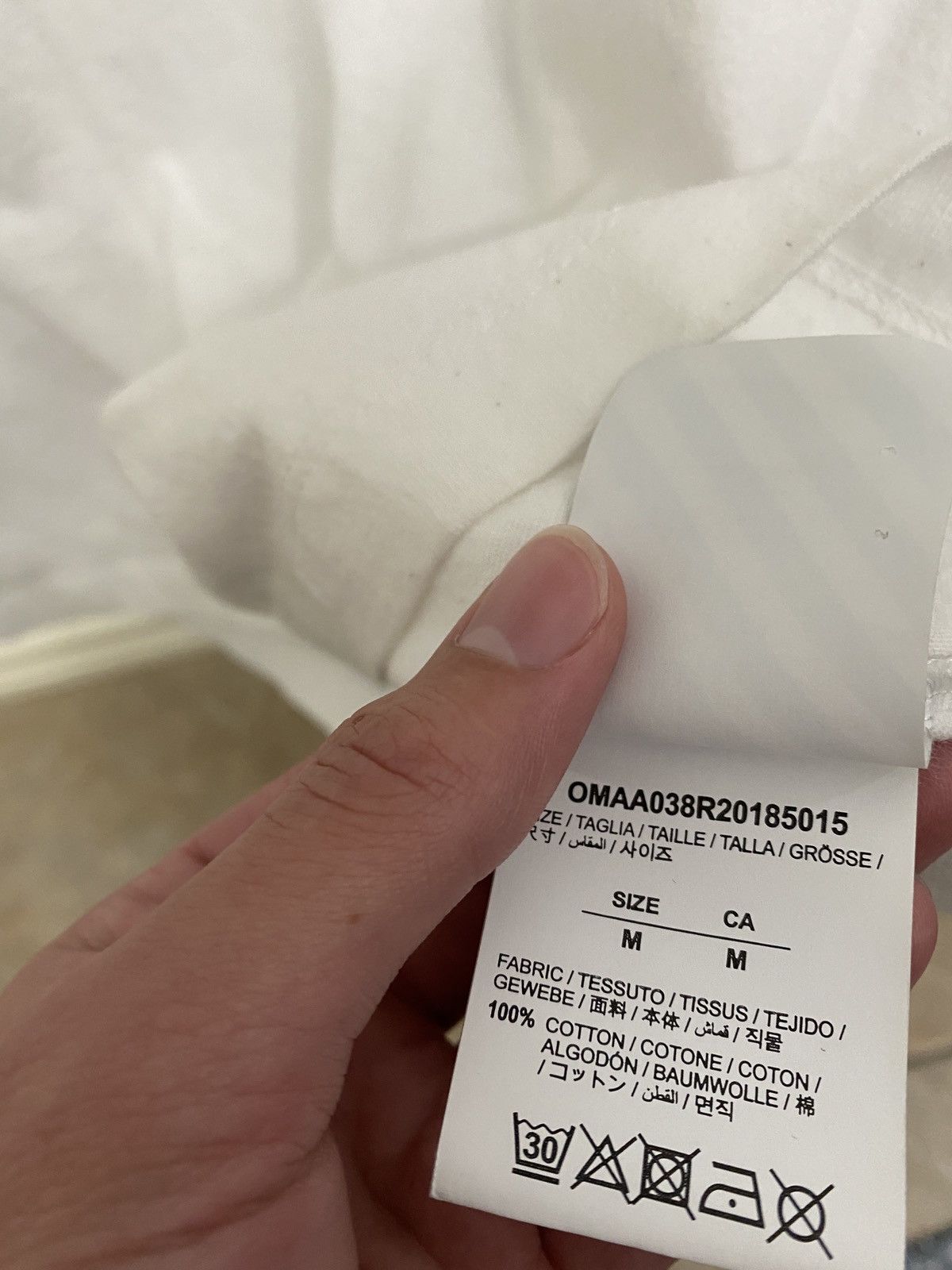 Off-White Off White Mirror Tee Size US M / EU 48-50 / 2 - 6 Thumbnail