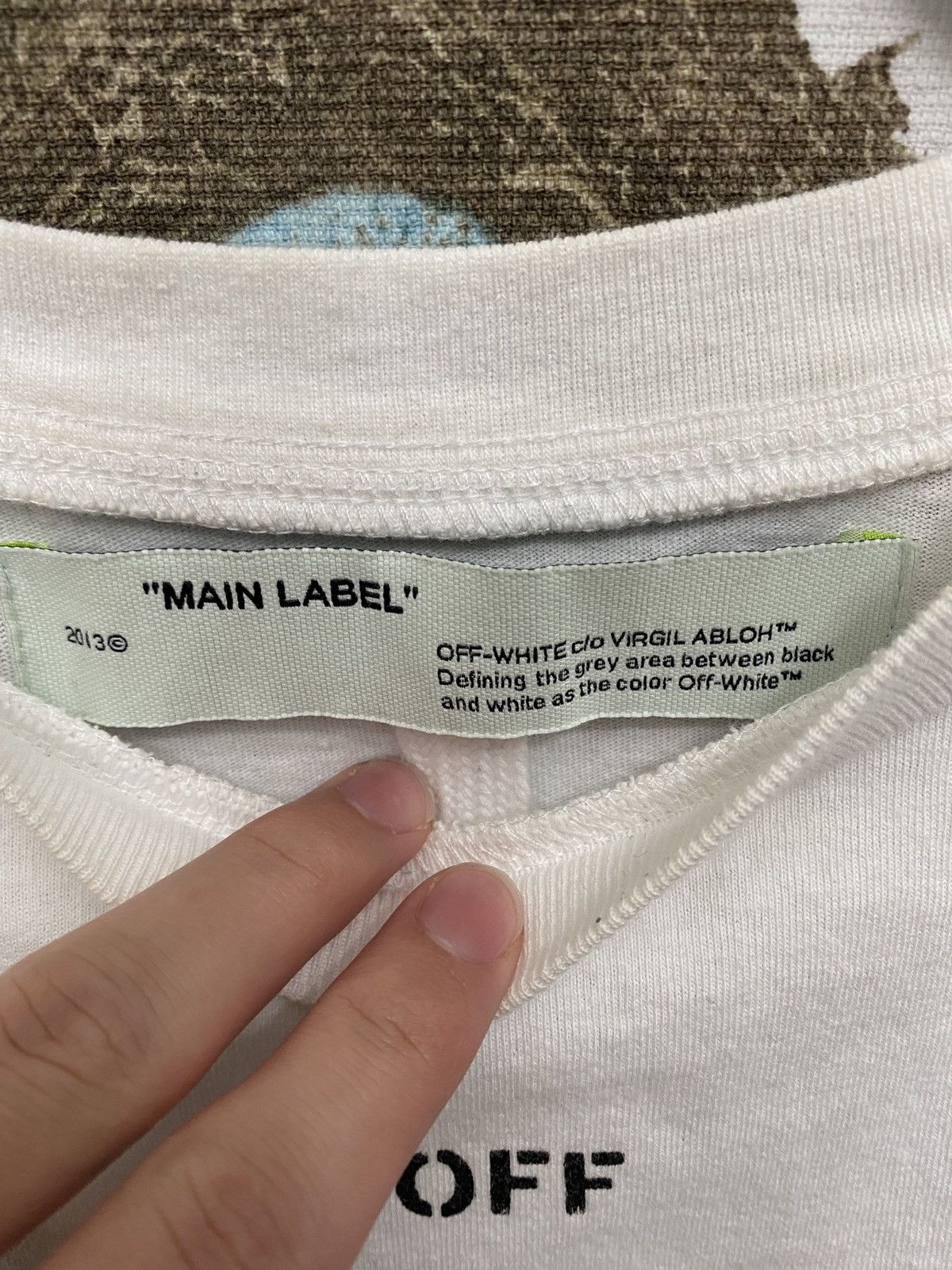 Off-White Off White Mirror Tee Size US M / EU 48-50 / 2 - 4 Thumbnail
