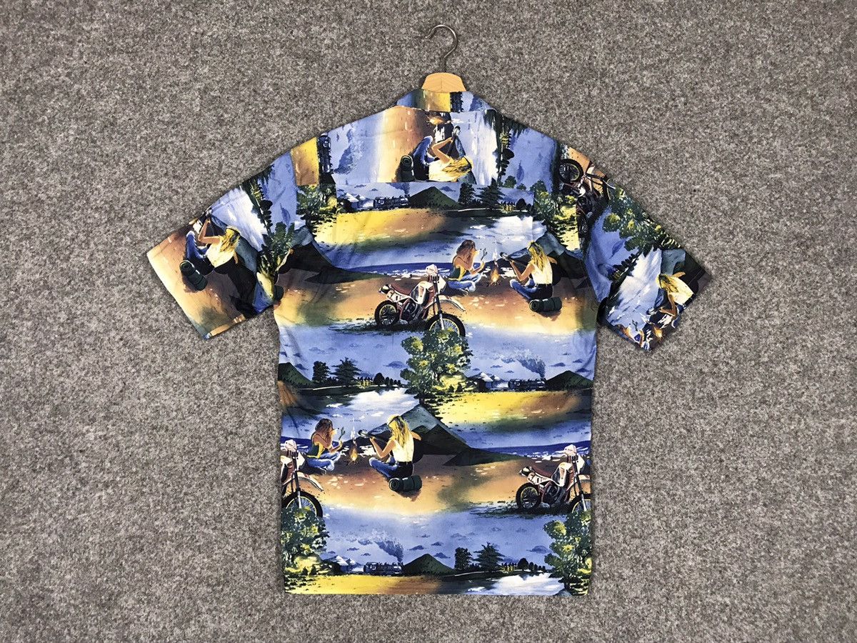 Vintage German Vintage printed shirt Size US L / EU 52-54 / 3 - 2 Thumbnail