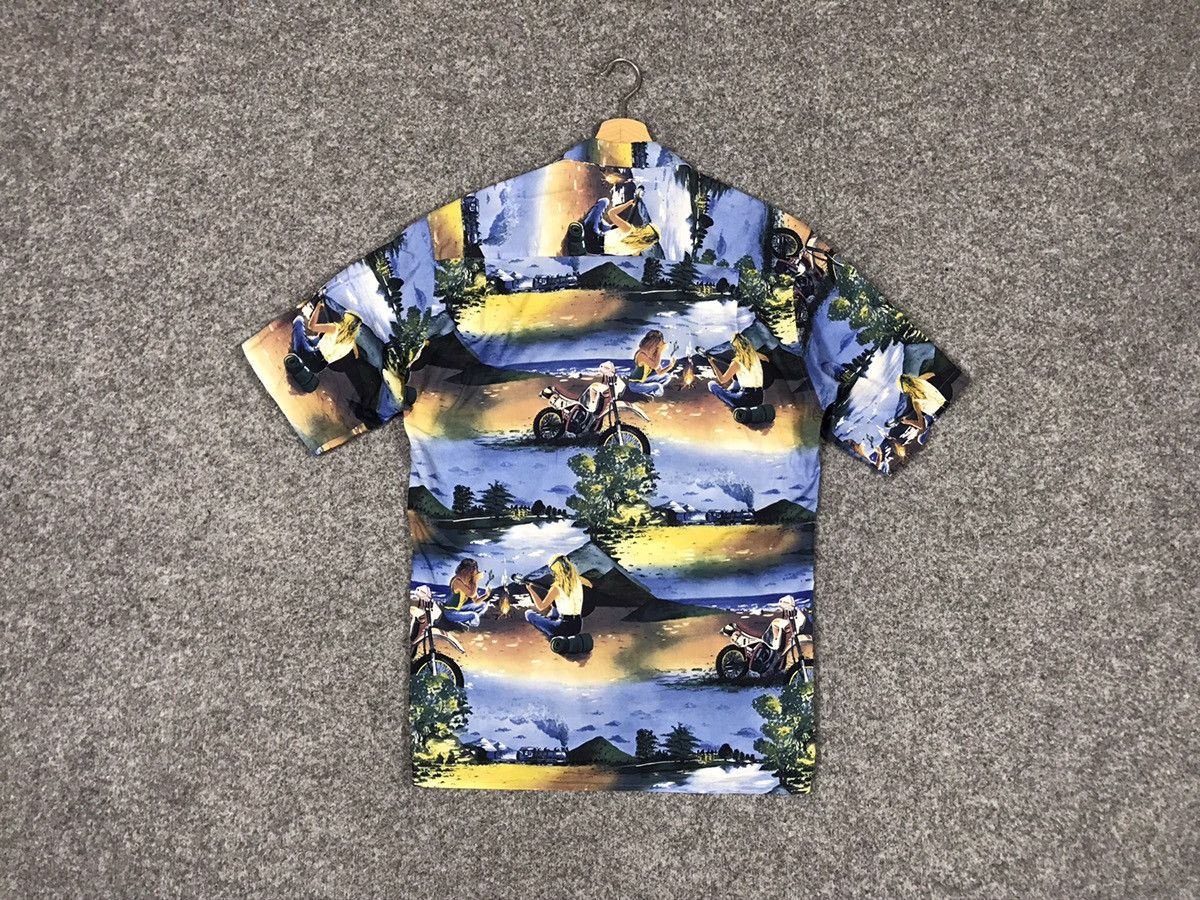 Vintage German Vintage printed shirt Size US L / EU 52-54 / 3 - 11 Thumbnail