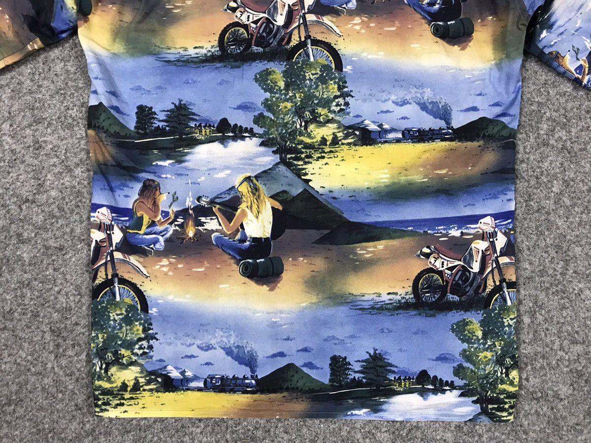 Vintage German Vintage printed shirt Size US L / EU 52-54 / 3 - 16 Thumbnail