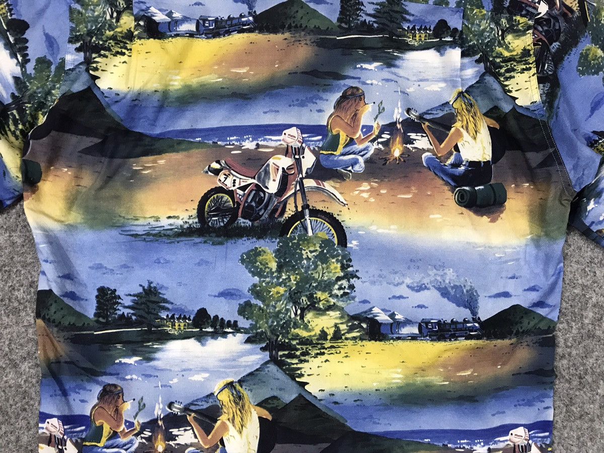 Vintage German Vintage printed shirt Size US L / EU 52-54 / 3 - 15 Thumbnail