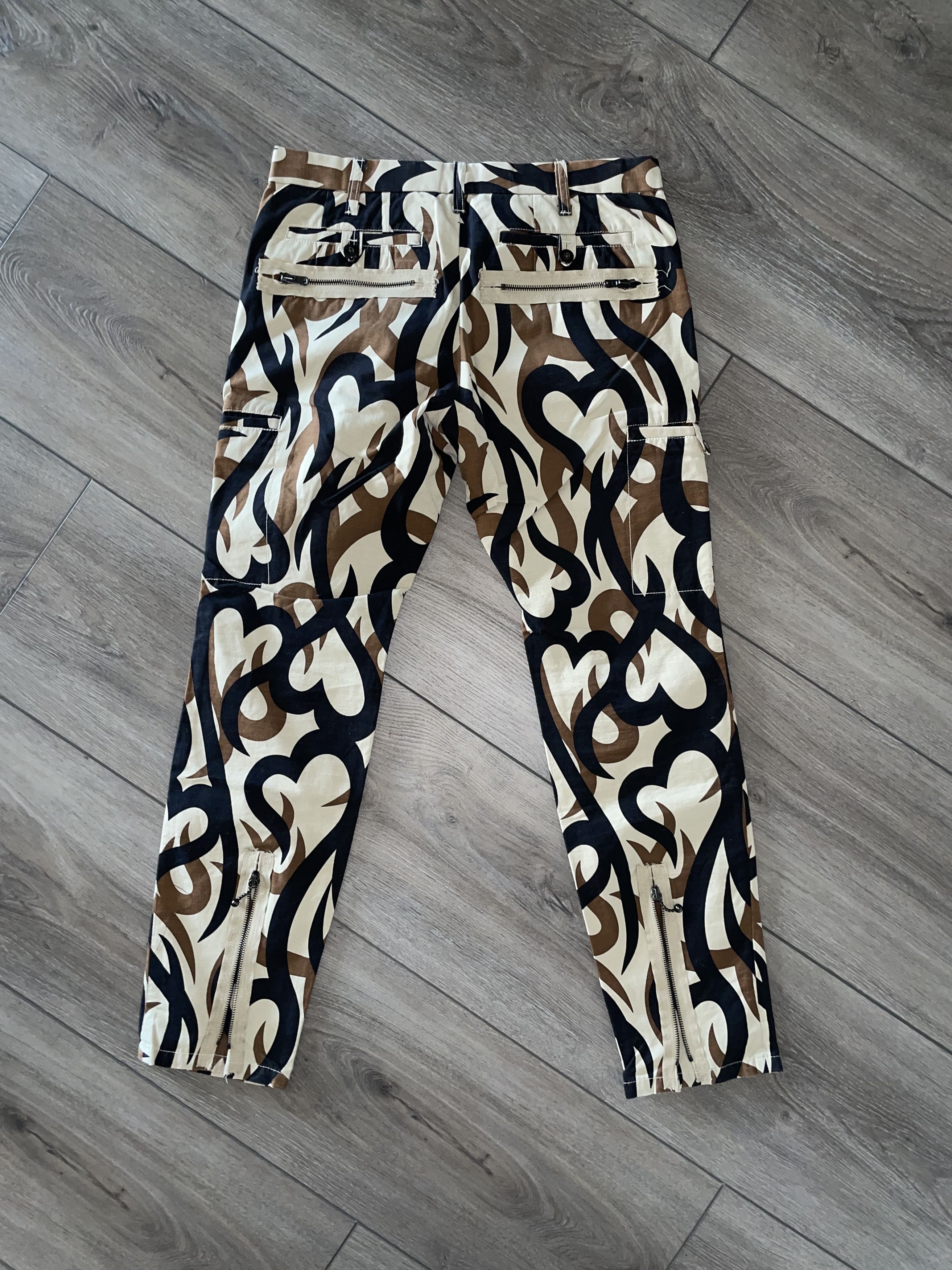 Number (N)ine Number Nine Heart Camo Size US 32 / EU 48 - 2 Thumbnail
