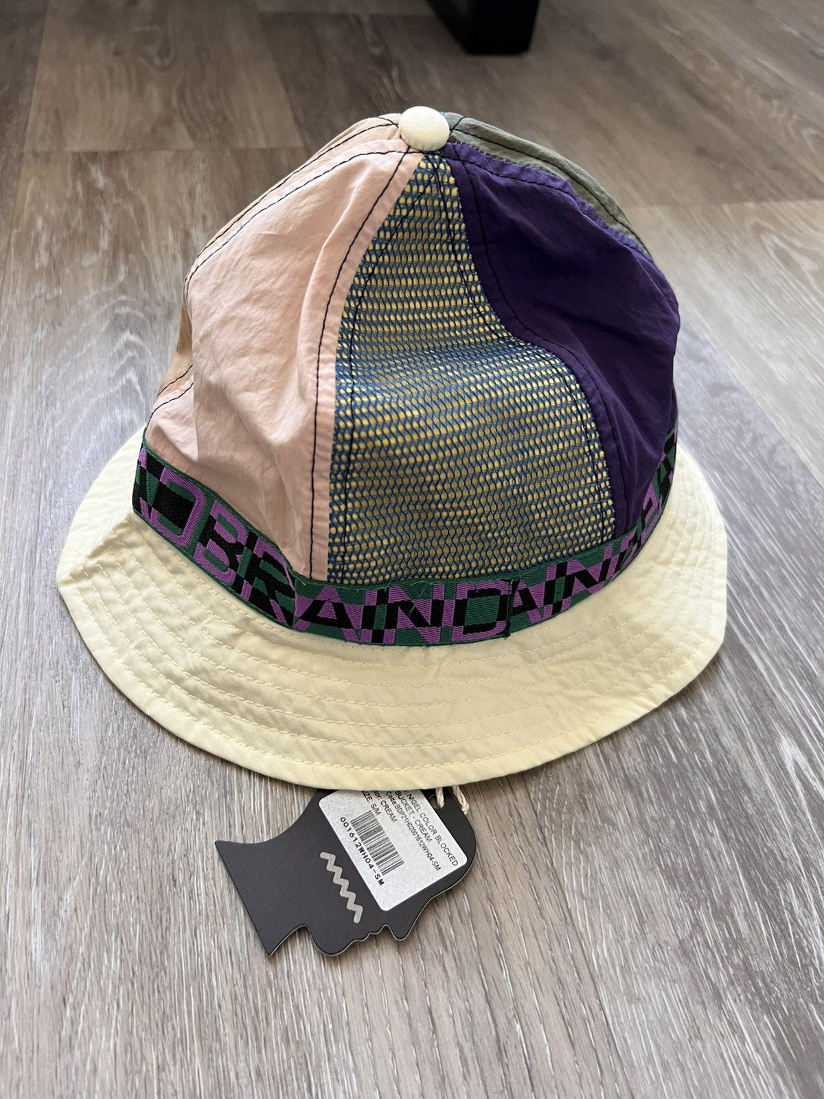 Brain Dead Braindead Nigel Color Blocked Bell Bucket Hat Size ONE SIZE - 1 Thumbnail