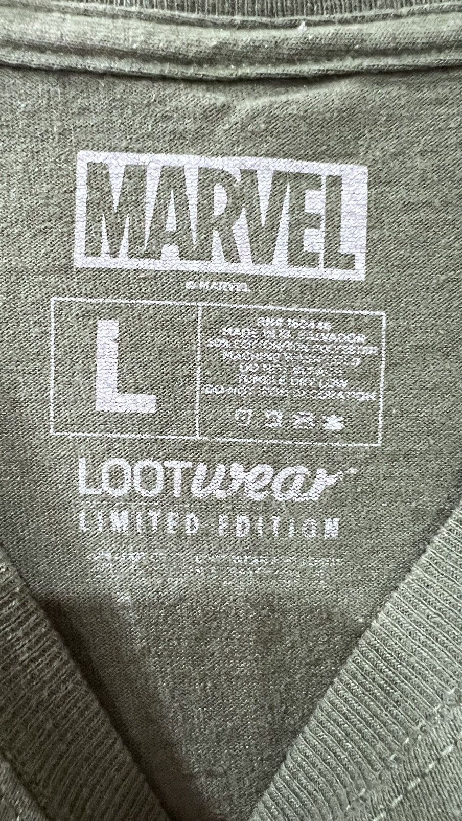 Marvel Comics Marvel Hulk TShirt Limited Edition Size US L / EU 52-54 / 3 - 4 Thumbnail