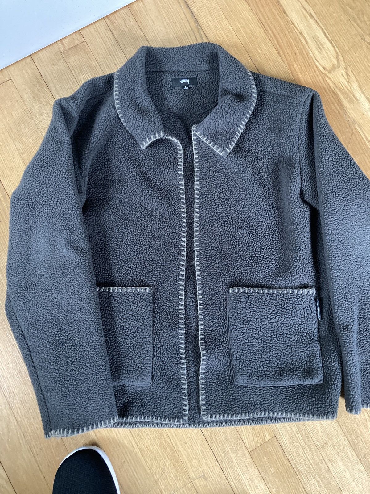 Stussy Stussy Woodsy Blanket Stitch Fleece | Grailed 