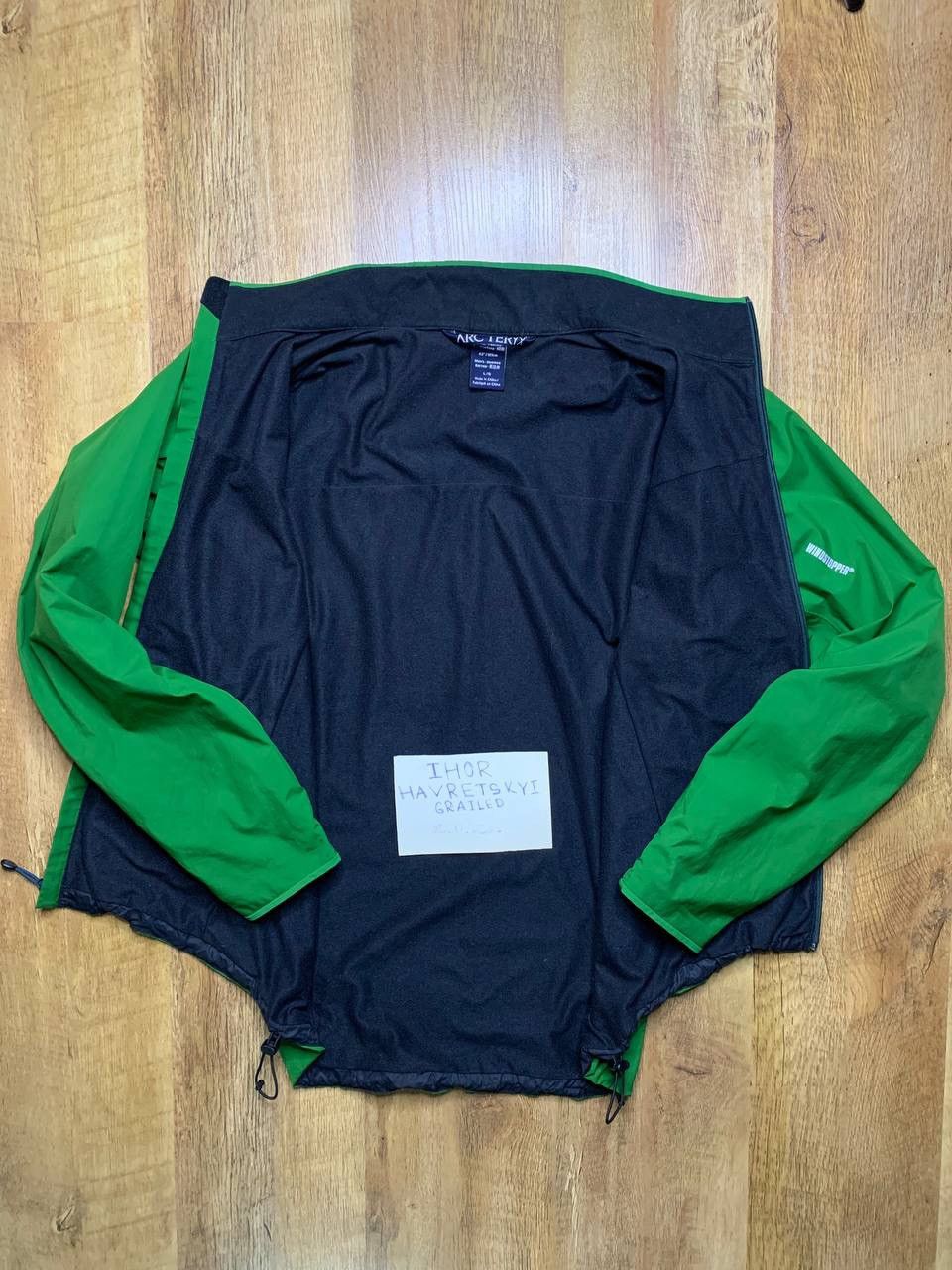 Arc'teryx Vintage Arc’teryx Windstopper Jacket Green Color🐸 Size US L / EU 52-54 / 3 - 8 Thumbnail