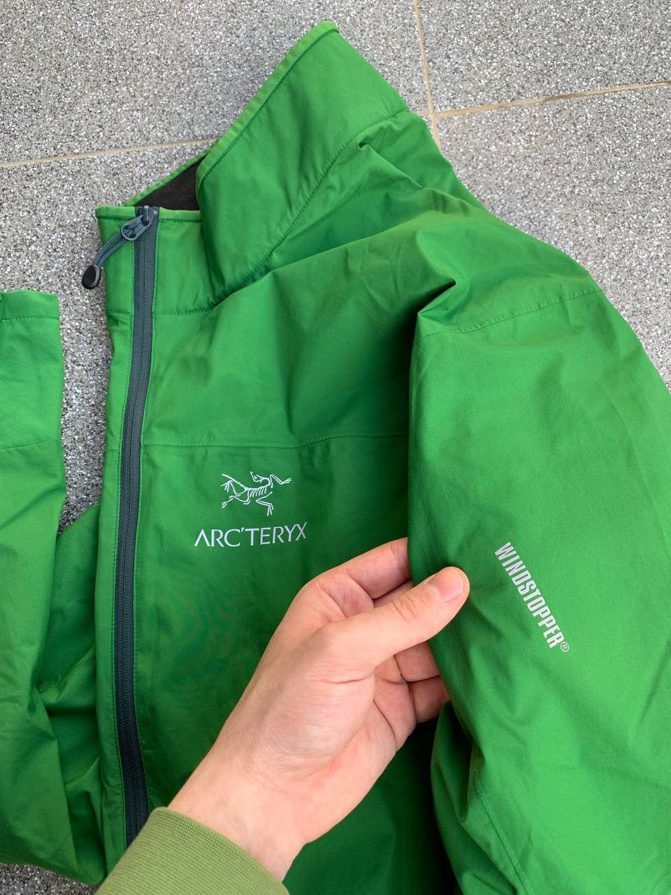 Arc'teryx Vintage Arc’teryx Windstopper Jacket Green Color🐸 Size US L / EU 52-54 / 3 - 4 Thumbnail