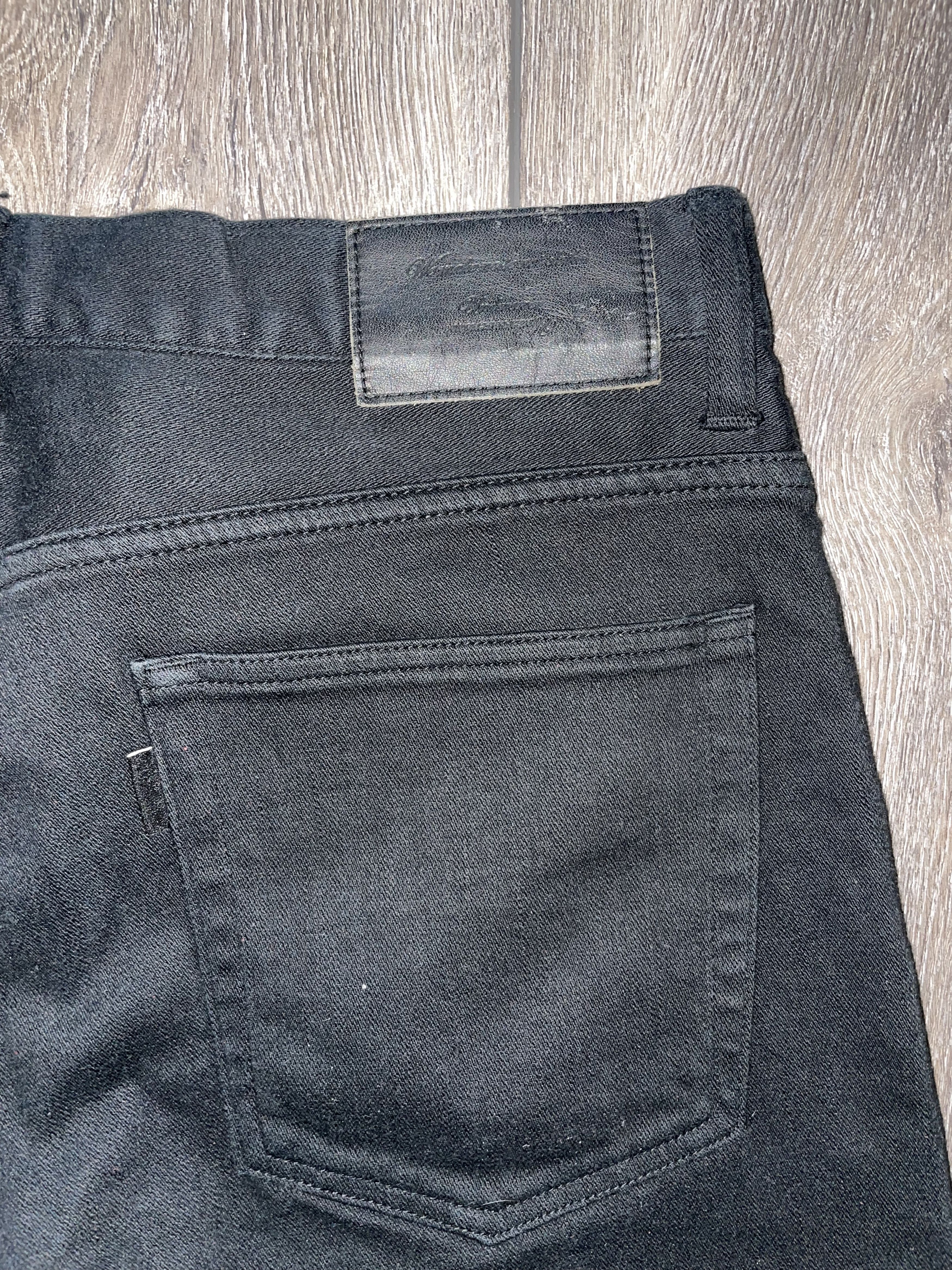 Undercover Undercover Knee Distressed Black Skinny Denim Jeans Size US 32 / EU 48 - 3 Thumbnail