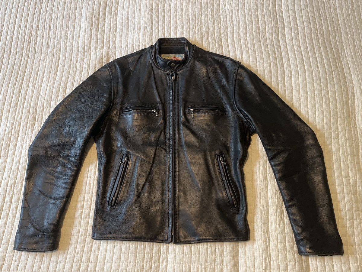 Aero Leather Aero Leather Cafe Racer 38 | Grailed