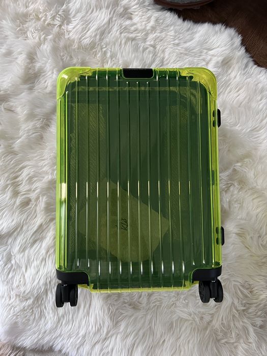 Rimowa Rimowa LIMITED Neon Lime Green Cabin Suitcase Luggage Grailed